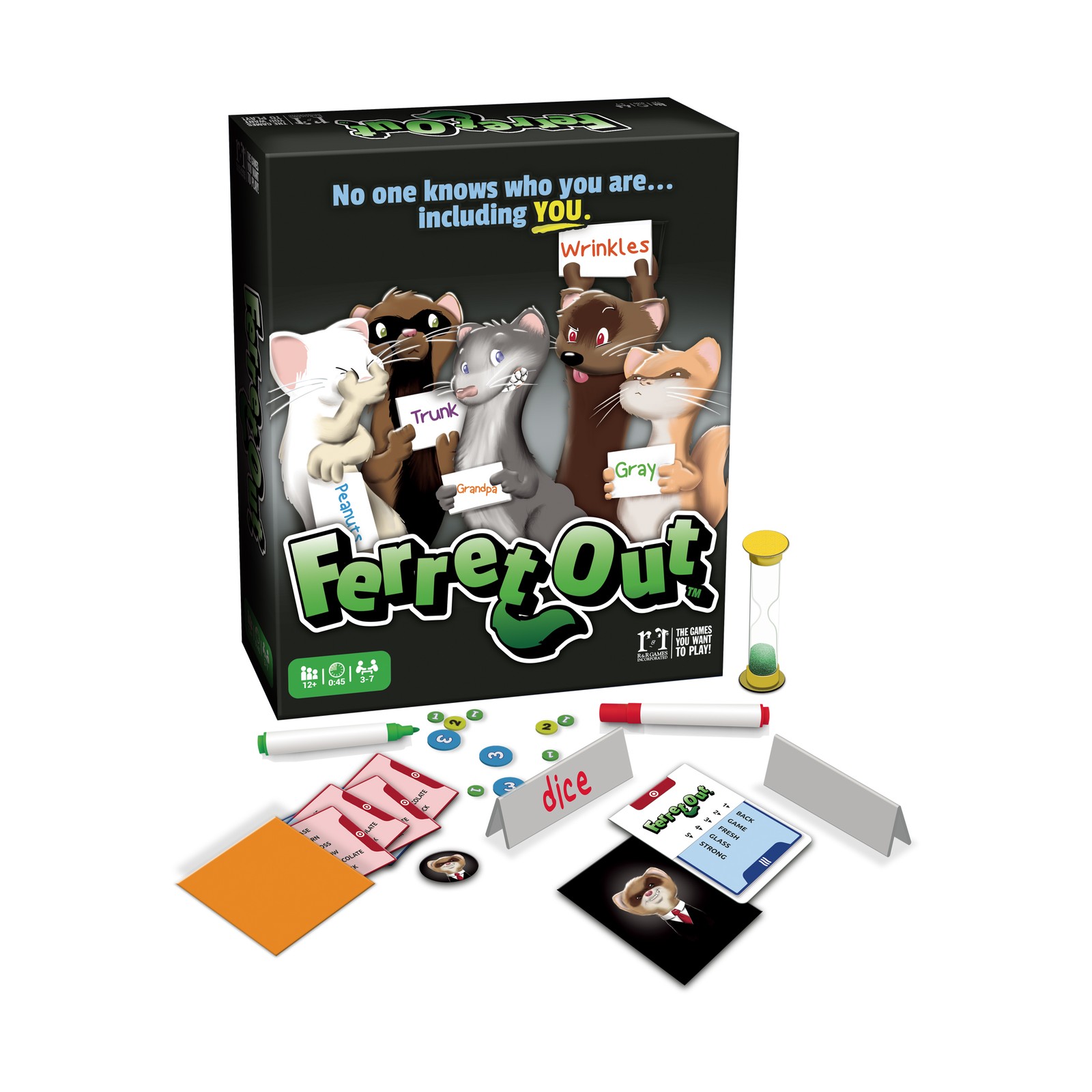 New – R&R Games Ferret Out – Ages 12+ | 3-7 players
