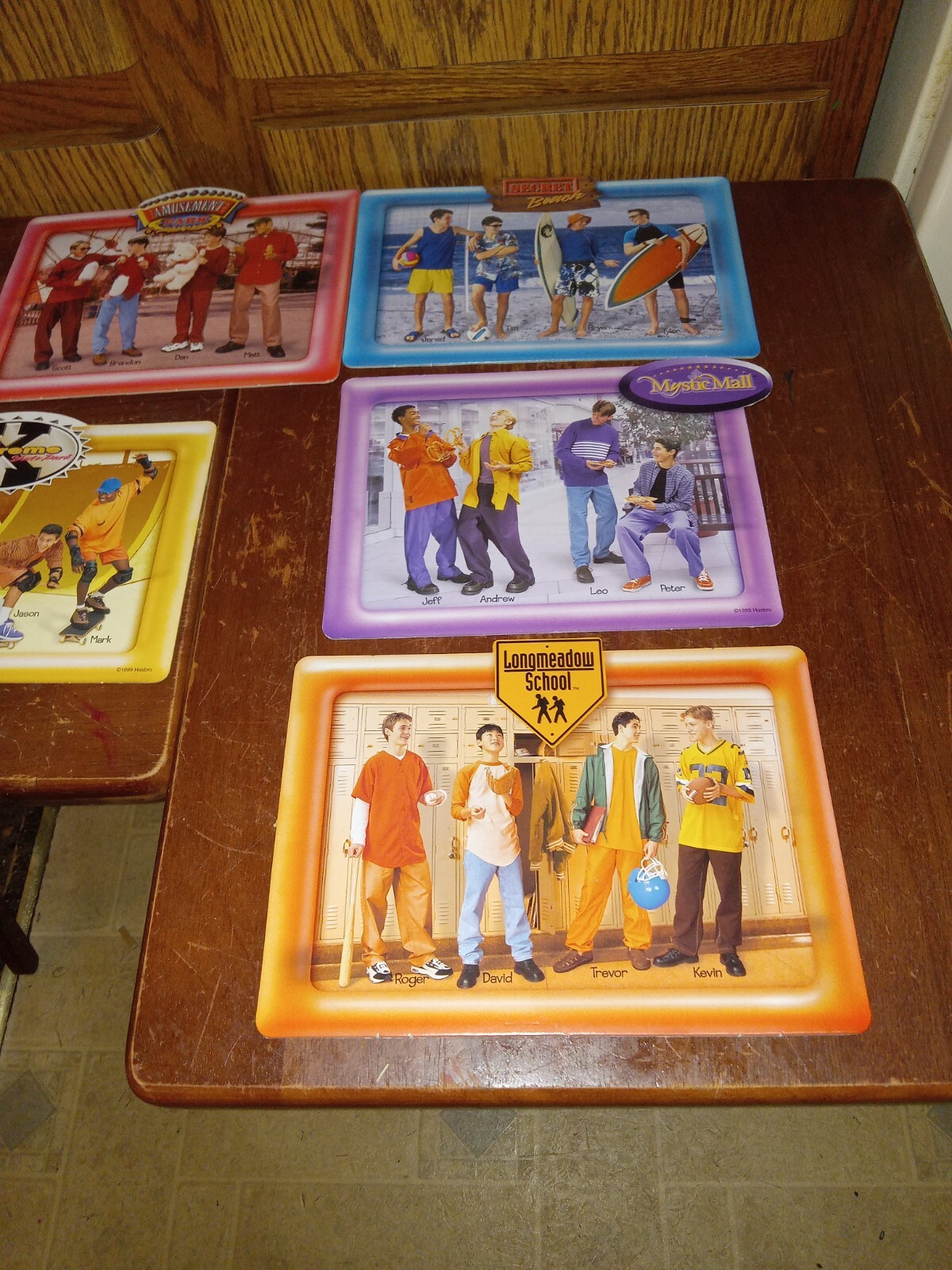Milton Bradley Mystery Date Game Vintage 1999 *Replacement Picture Frames ONLY