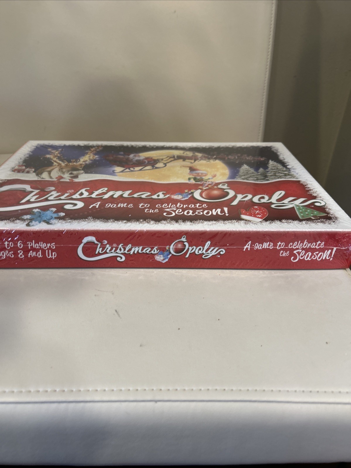 Christmas Opoly Board Game Merry To Celebrate The Season Late For The Sky Sealed