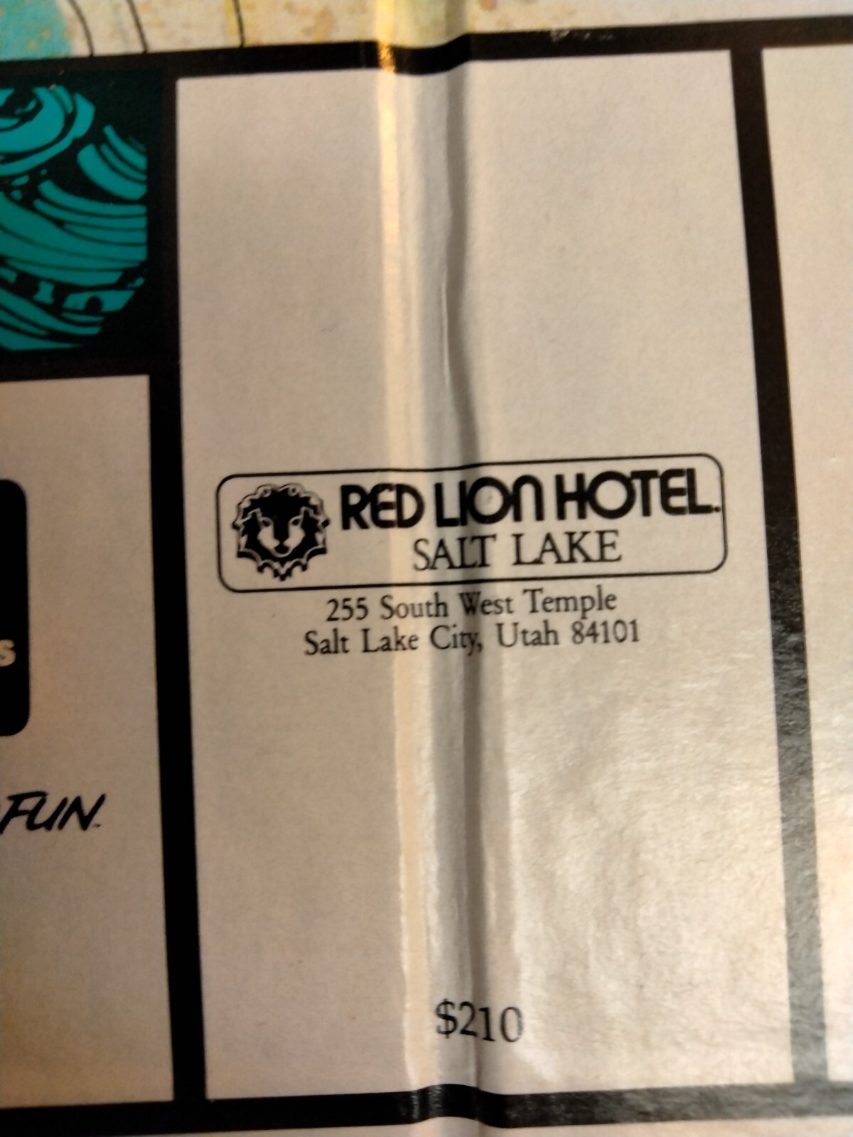 SALT LAKEOPOLY BOARD GAME-COMPLETE RARE FUN!