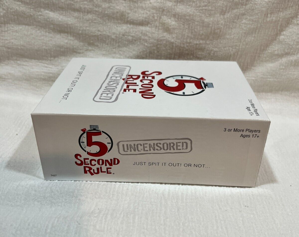 5 Second Rule Uncensored Trivia Game | Spit it Out | Fun Adult Party Game