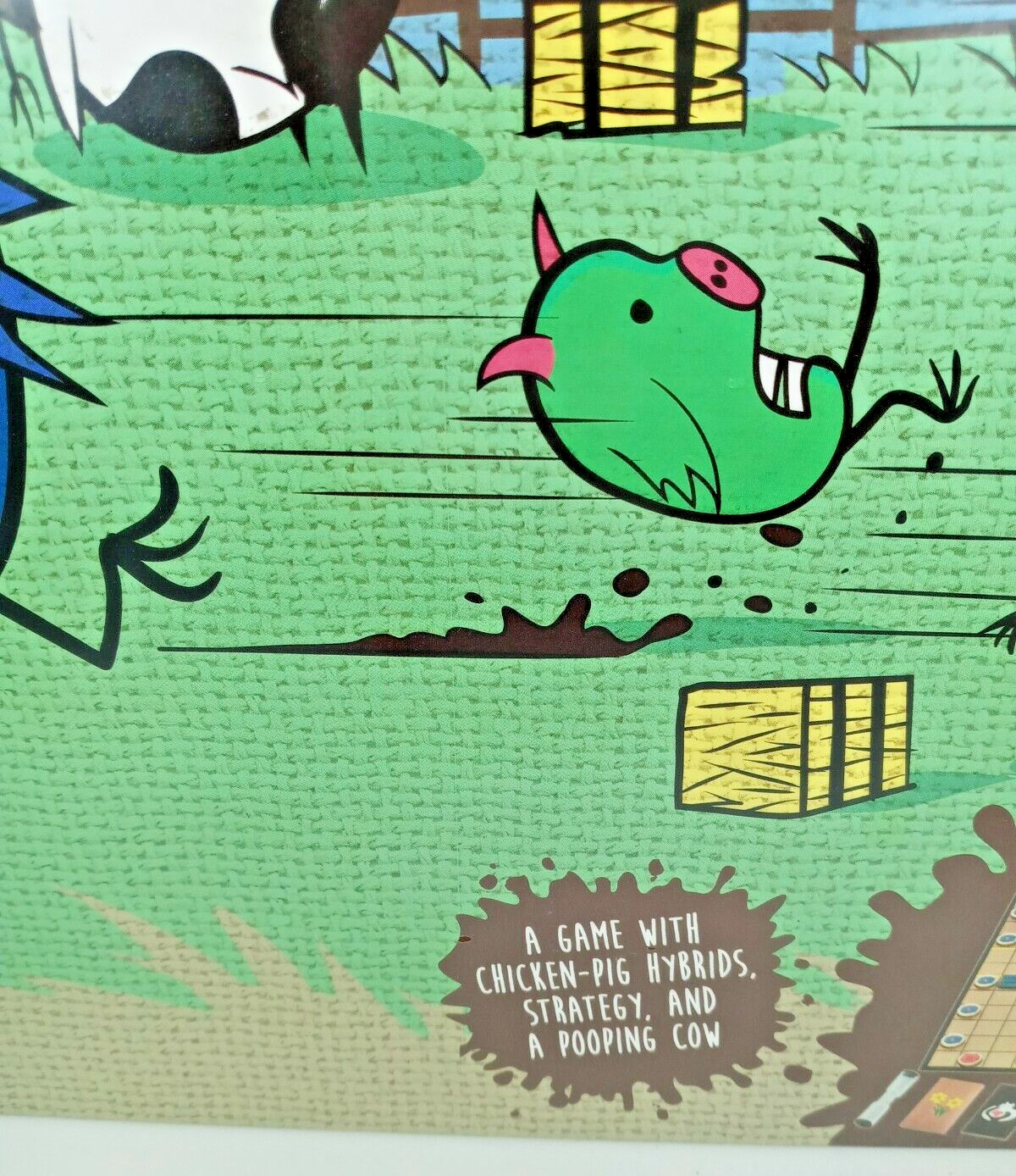 Chickapig Strategic Board Game Family Friendly For 2 or 4 Players Educational