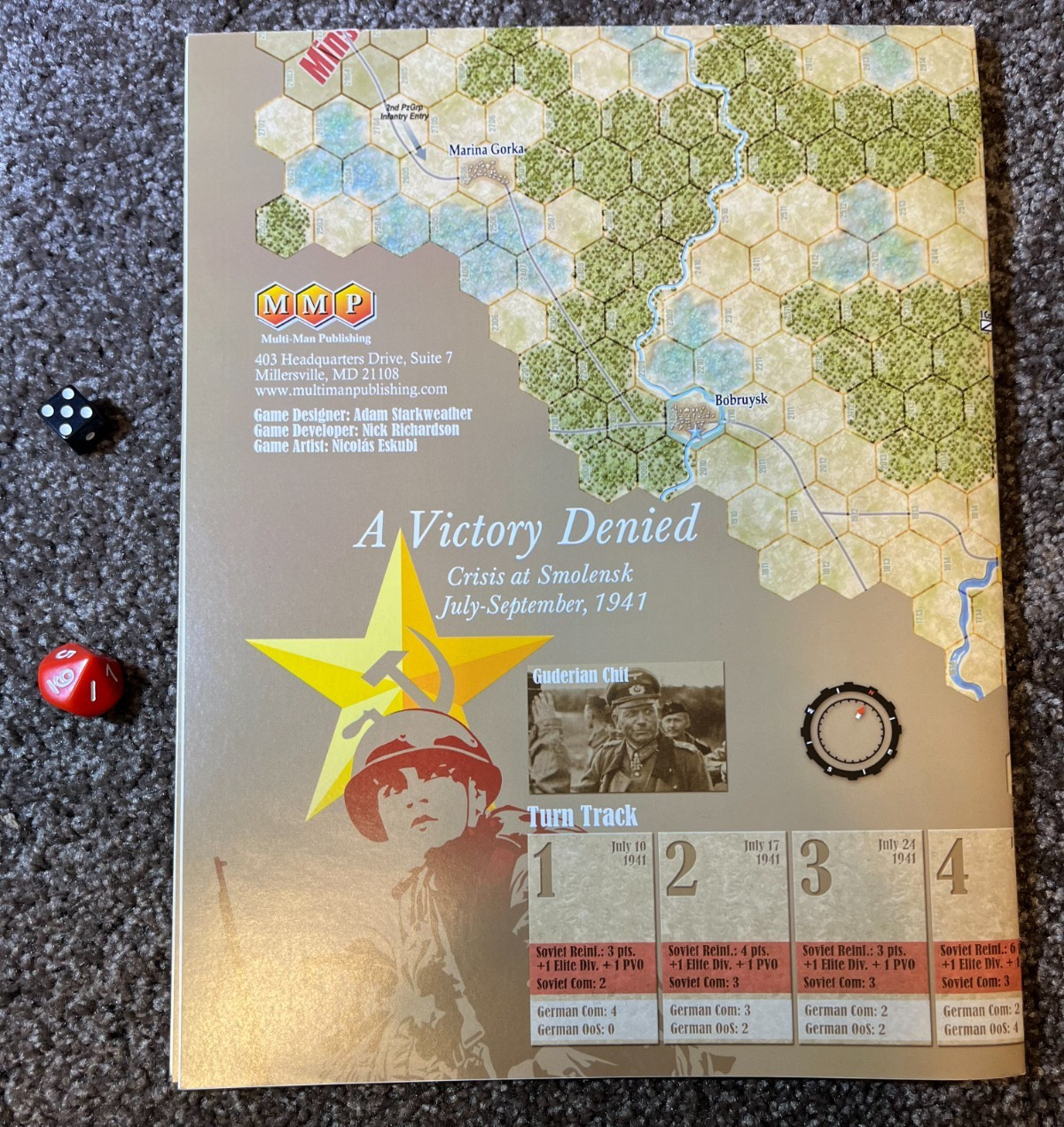 A Victory Denied: Crisis at Smolensk, July-September, 1941 (2009) MMP Unpunched