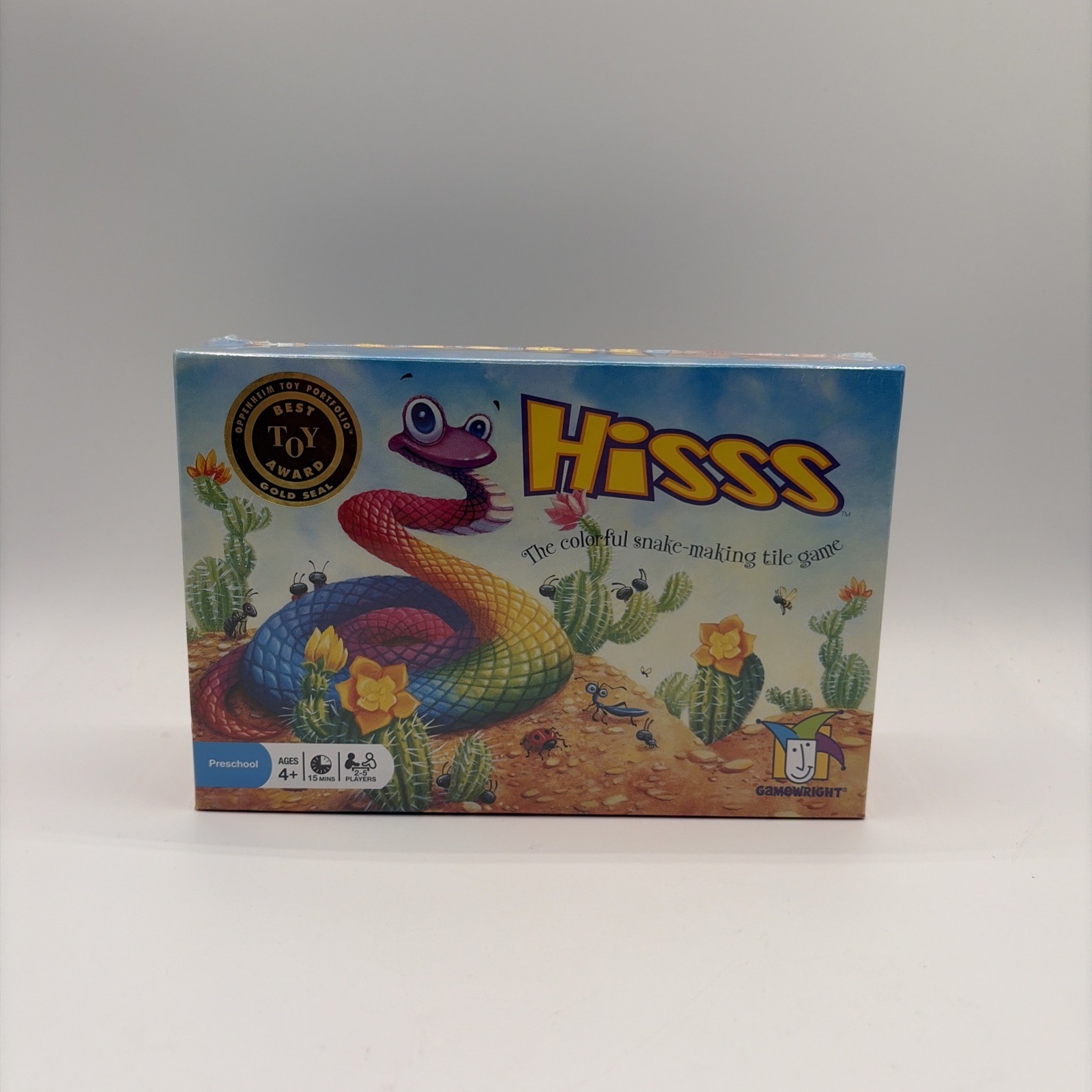 New. HISSS The Colorful Snake Making Tile Matching Game Gamewright. New. Sealed.