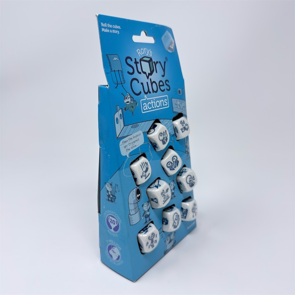 NEW Rory’s Story Cubes Actions Dice Game 9 Dice Creative Storytelling 6+