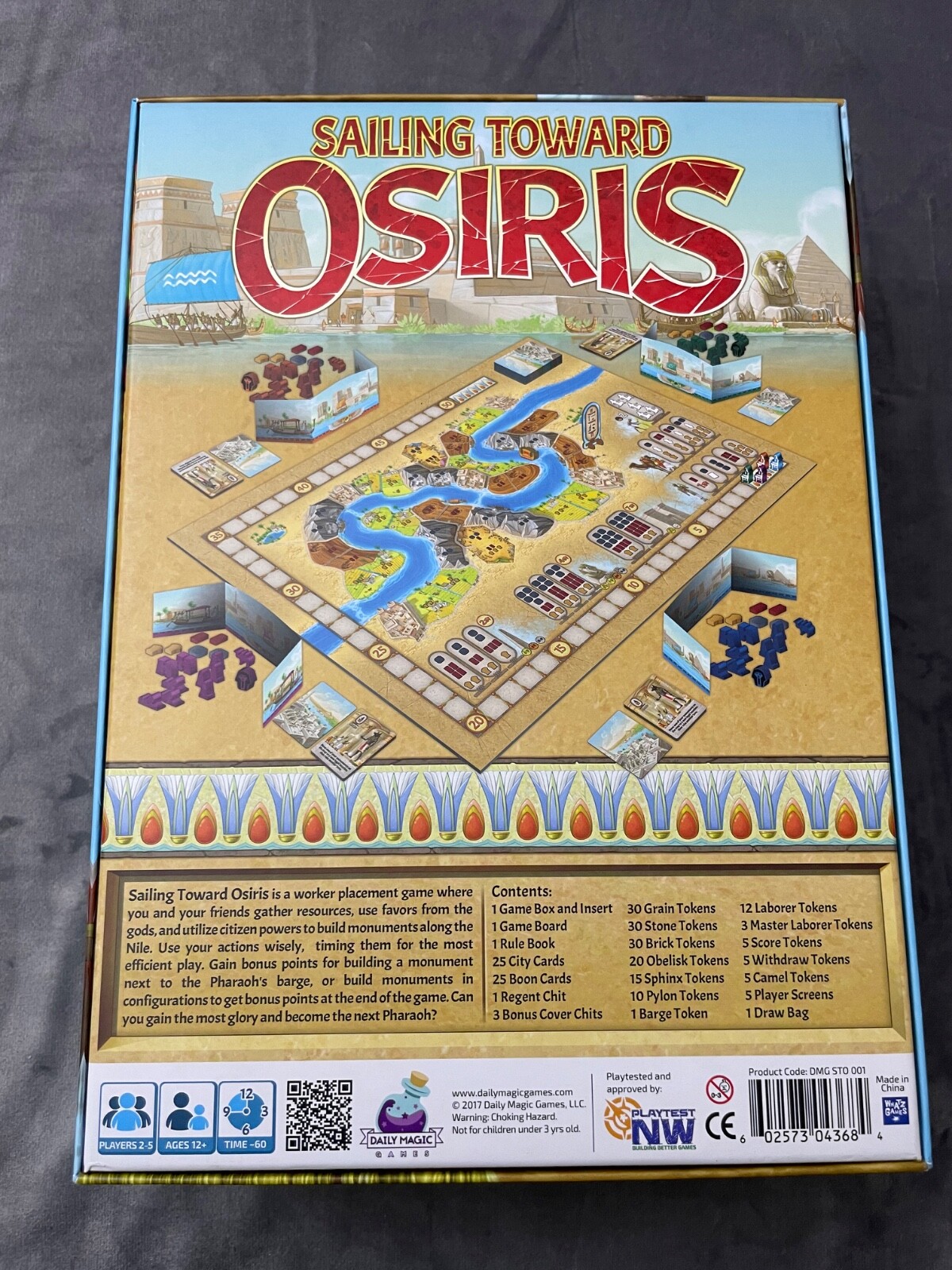 Sailing Toward Osiris with Governors & Envoys Expansion – Daily Magic Board Game
