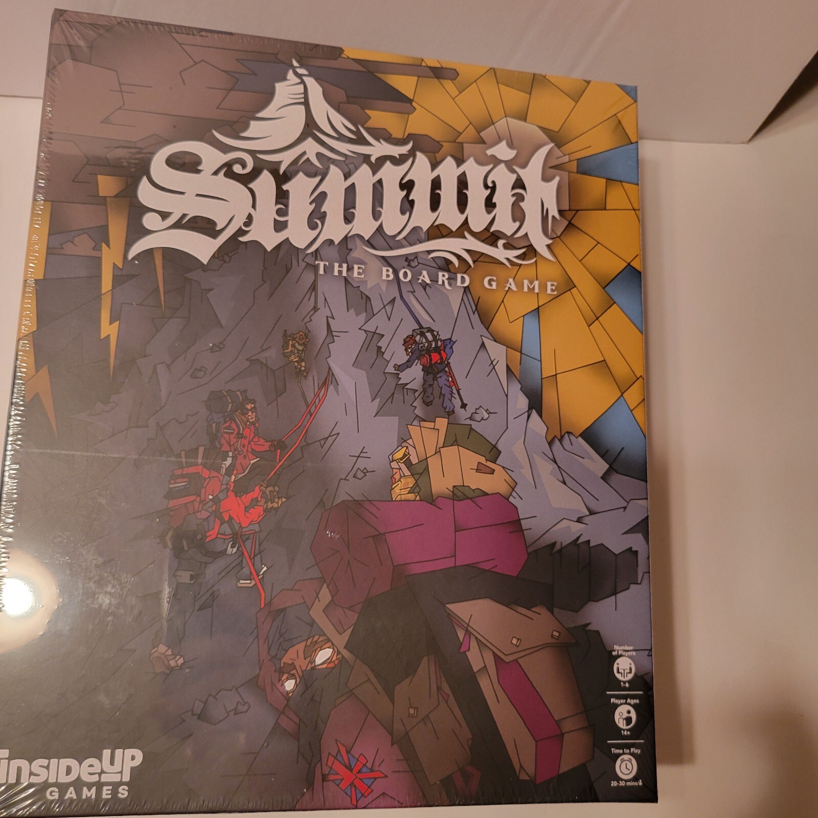Summit the Board Game by Inside Up Games – New & Sealed – Mountaineering Game