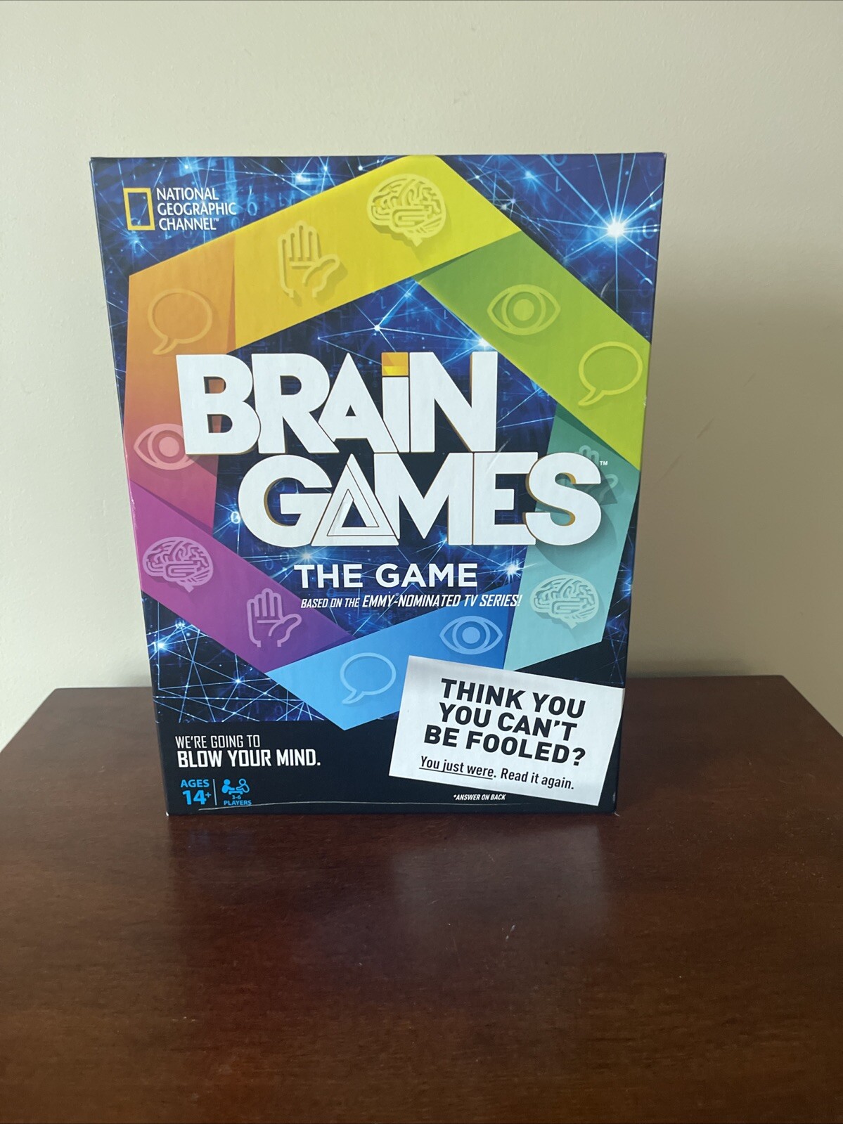 Brain Games The Game -NATIONAL GEOGRAPHIC -Brand New -Buffalo Games