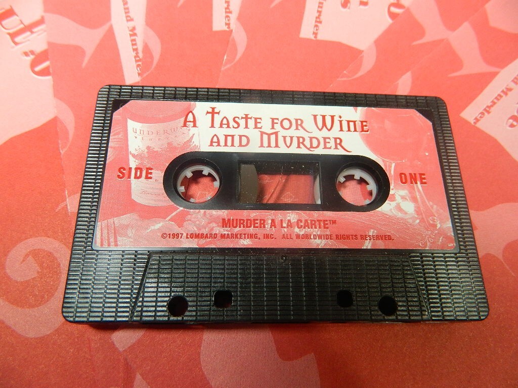 Murder a la Carte – A Taste for Wine & Murder Complete Adult Dinner Party Game