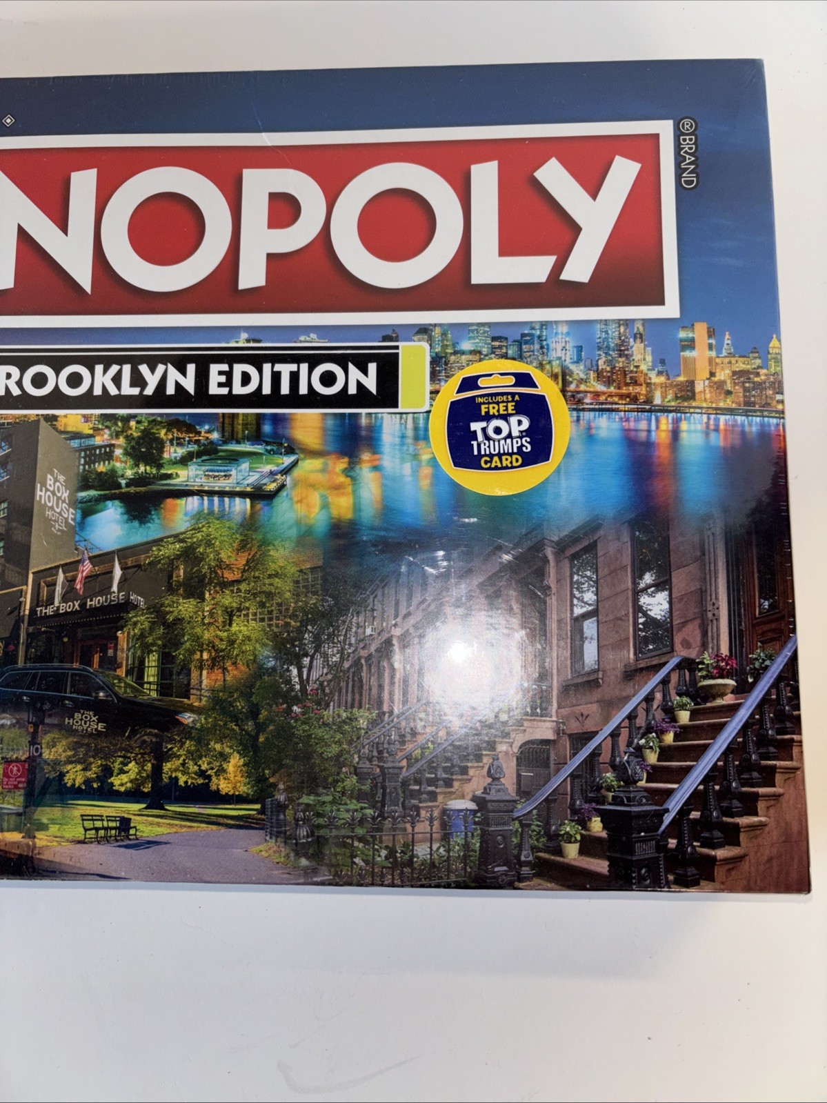 Monopoly Brooklyn Edition Sealed NIB Hasbro Top Trumps Made In USA