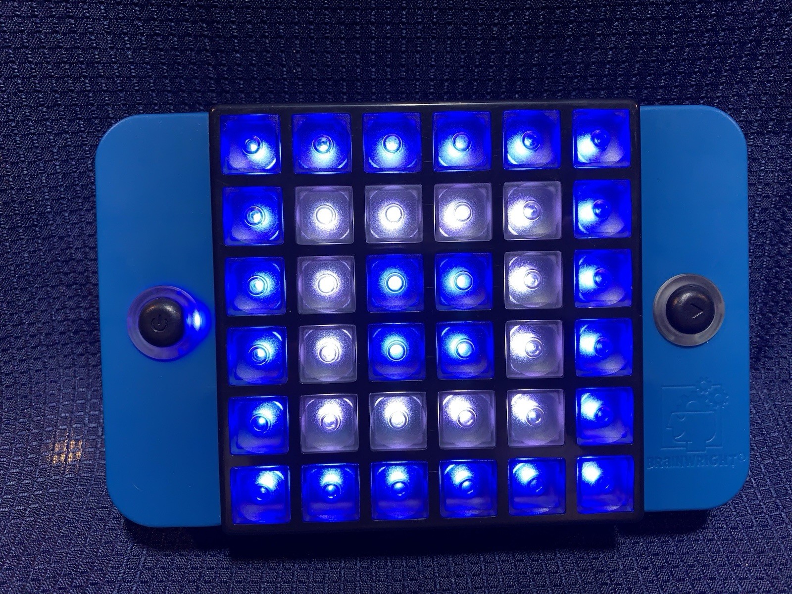 Brainwright Puzzle Bright Electronic Light Up Brainteaser Tested Works Complete
