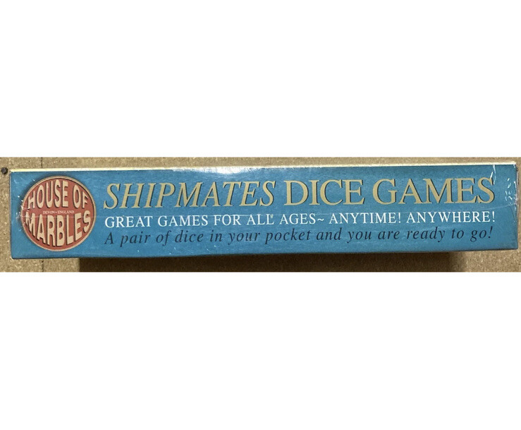 Shipmates Dice Games From Around the World- House of Marbles. New! Sealed!