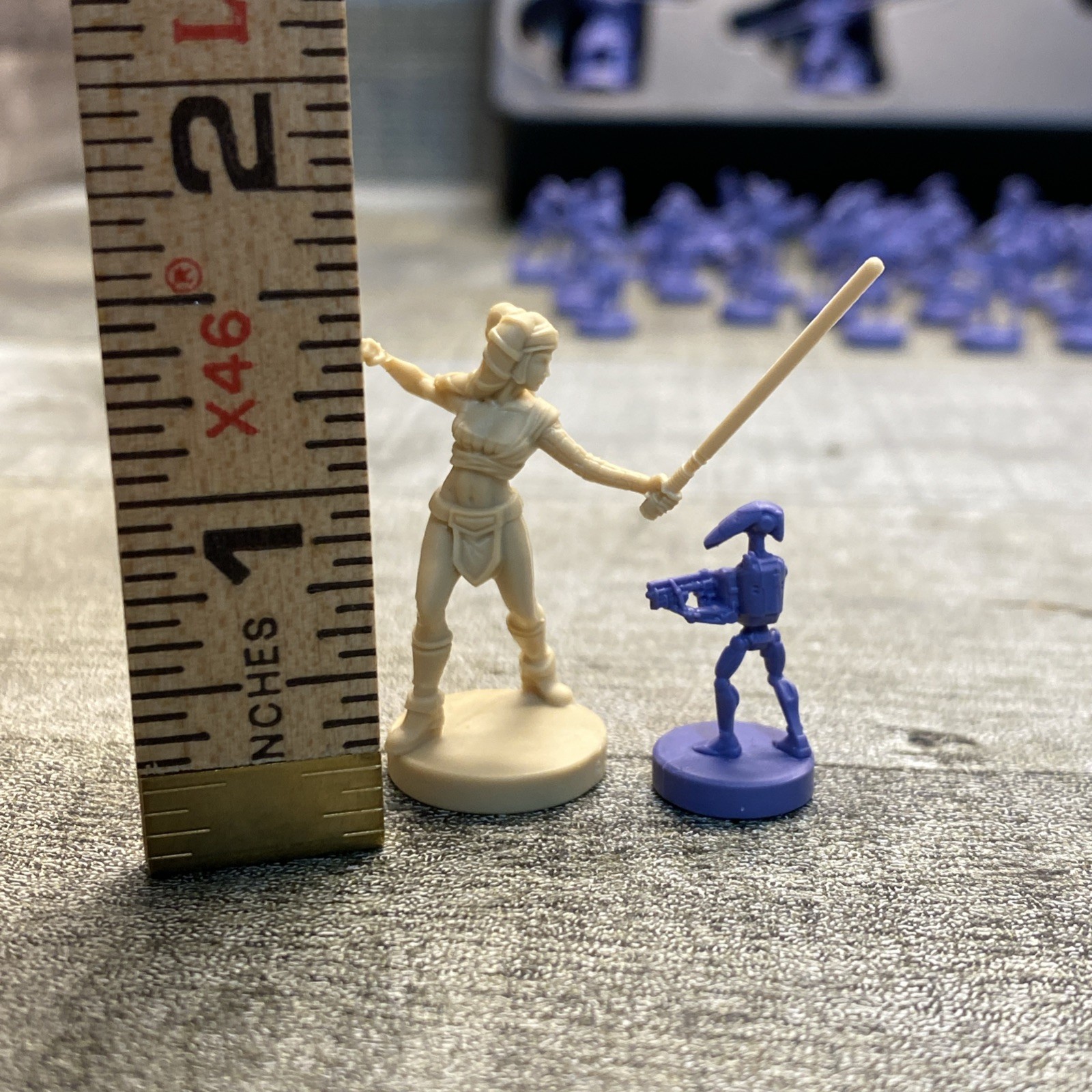 Z-Man games Star Wars: The Clone Wars board game Replacement Figures ONLY