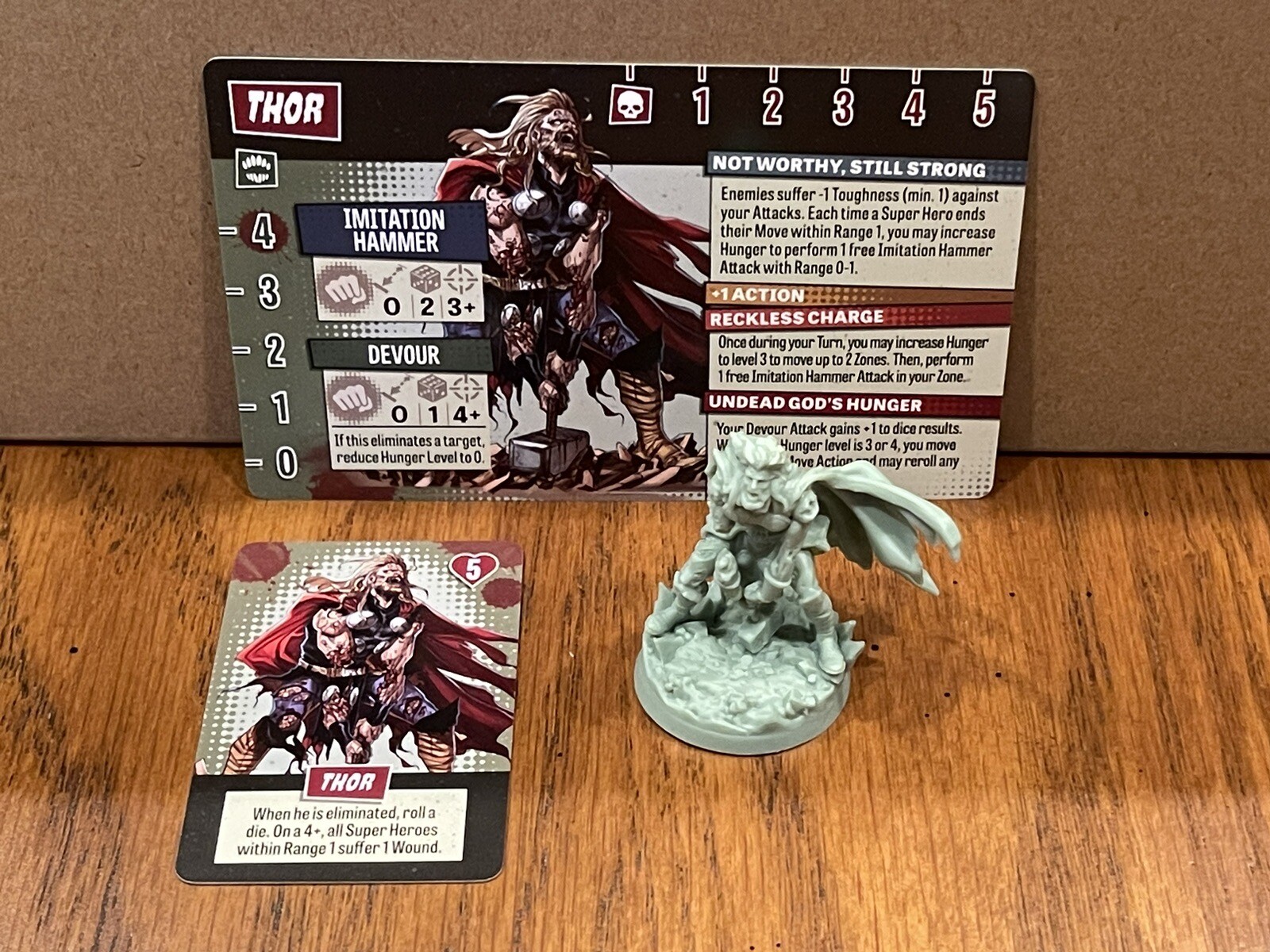 CMON MARVEL ZOMBIES THOR Daily Bugle Reward Kickstarter Ex KSE Zombicide KS