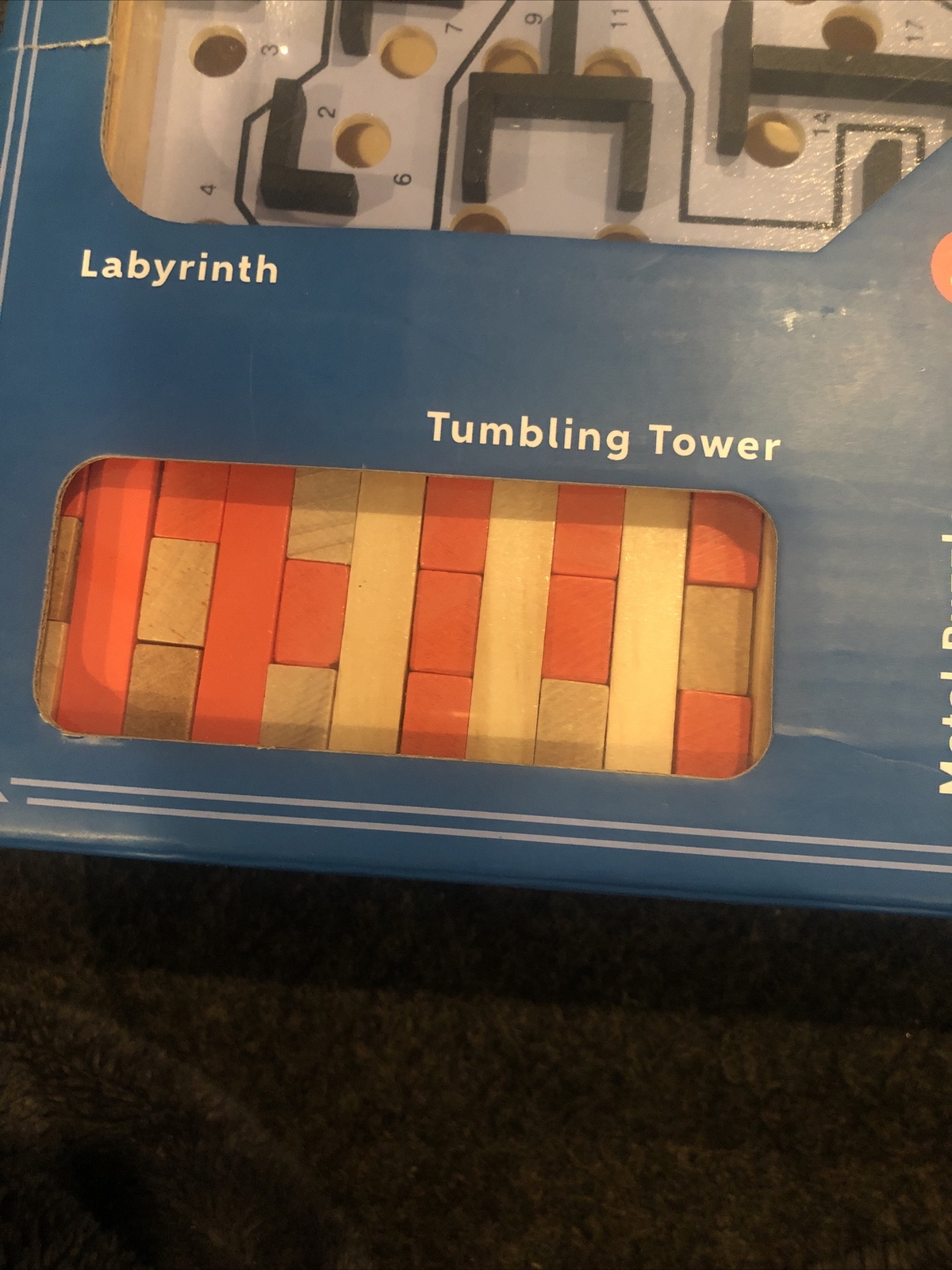 NIB Marbles Brain Workshop Classics Collection Labyrinth Tower Strategy Game