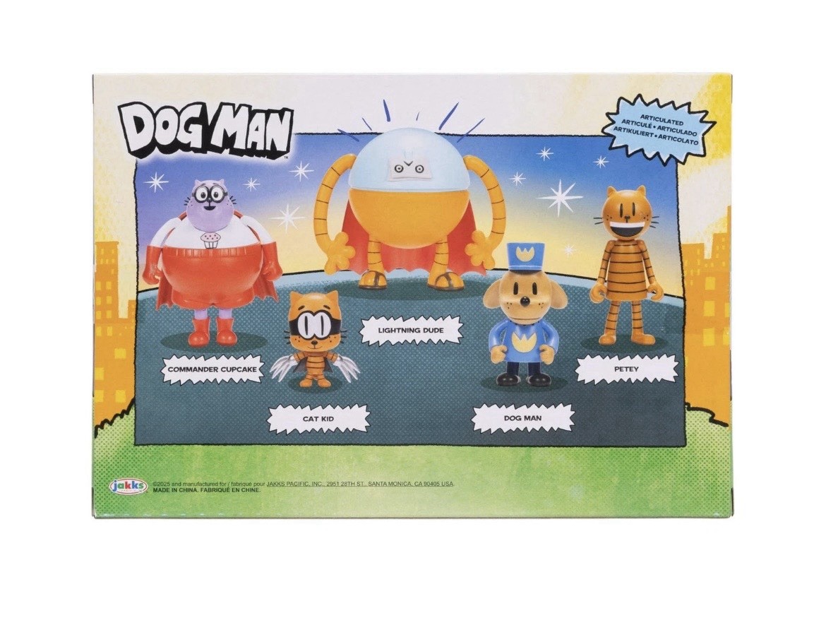 Dog Man 2.5 Scale Action Figures Multipack Wave 4 Jakks Inch Supa Buddies Part