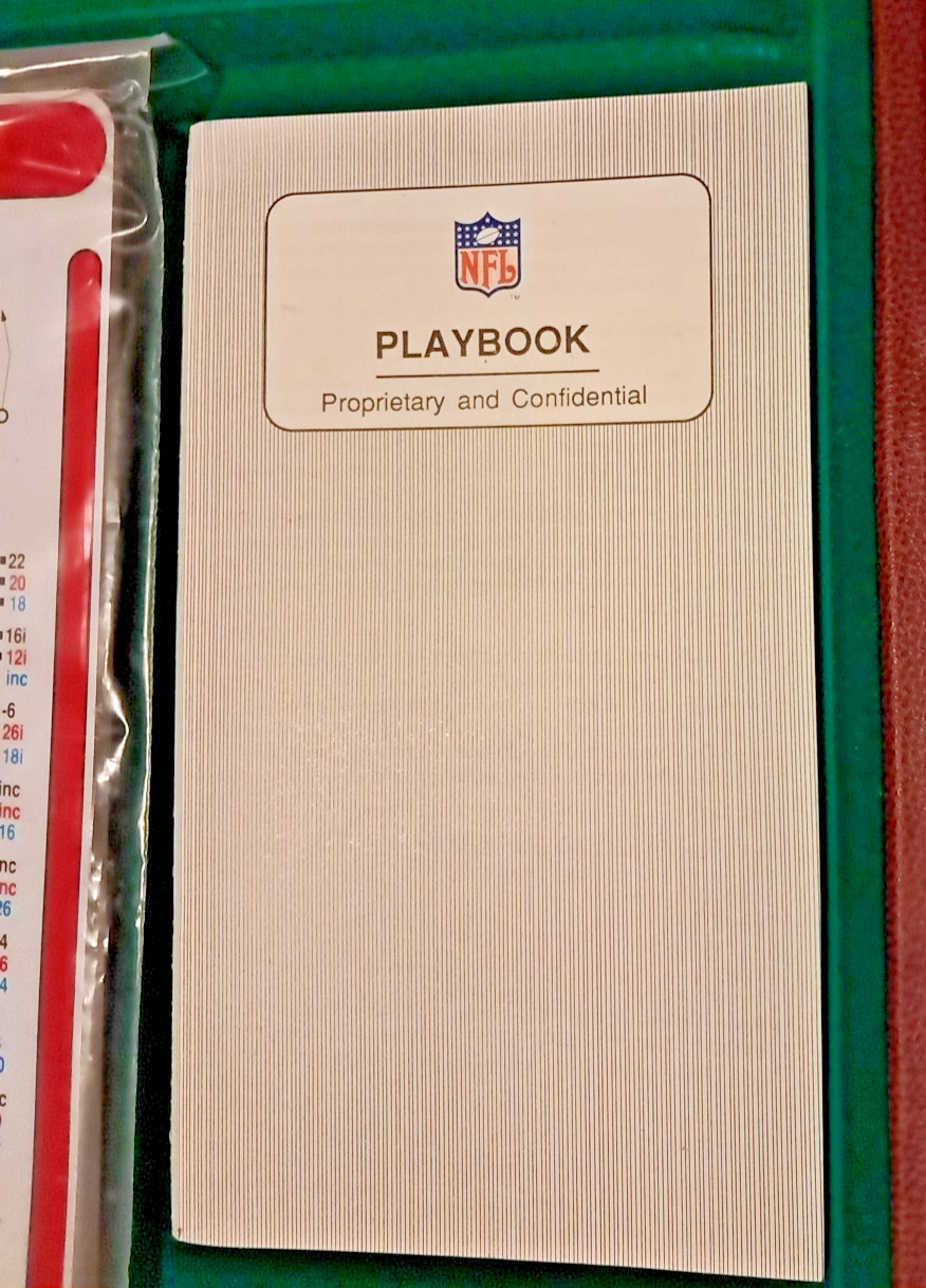 VTG NFL Strategy Football Briefcase Edition 1987 Tudor Games E20F