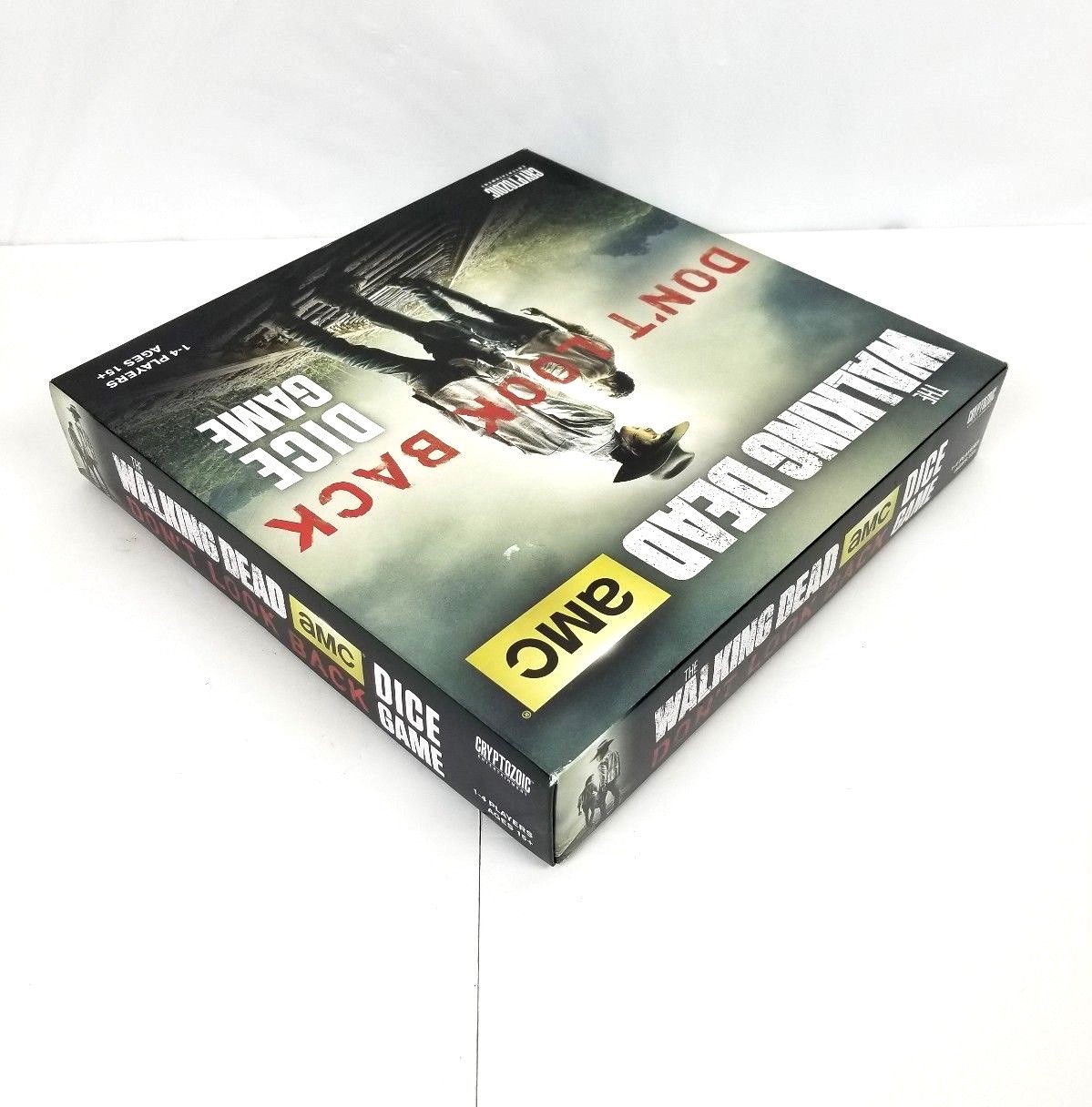 The Walking Dead Don’t Look Back Zombie Dice Board Game Cryptozoic COMPLETE