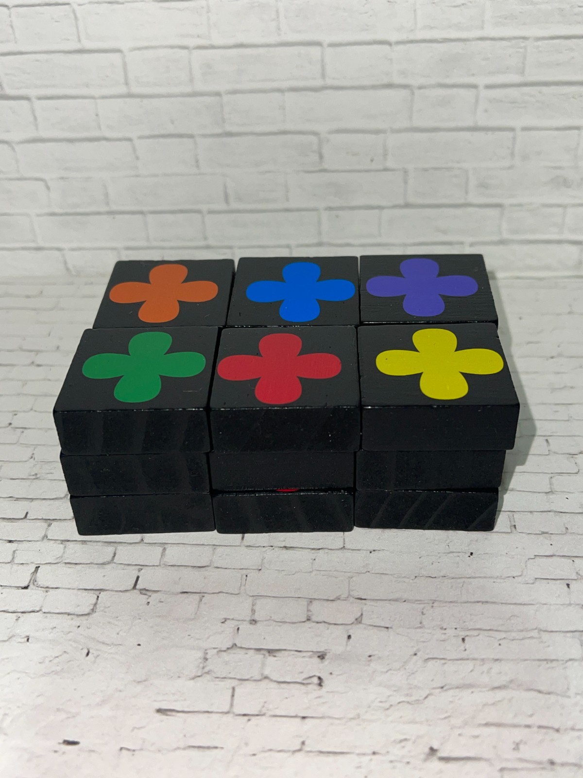 2006 Qwirkle Replacement lot of (3) – CLOVER ORANGE
