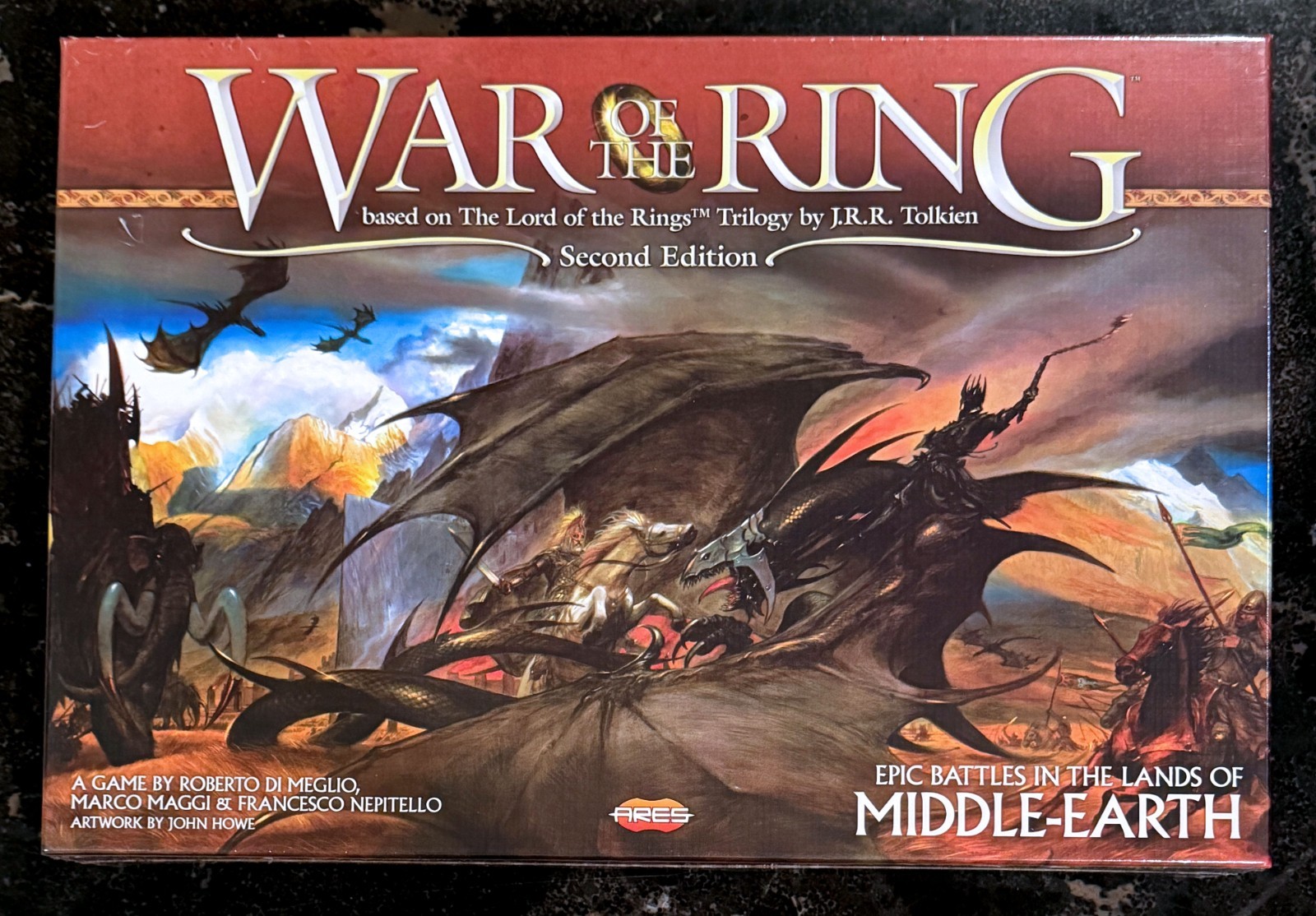 Lord of the Rings: War of the Ring 2nd Second Edition – Ares Games New / Sealed