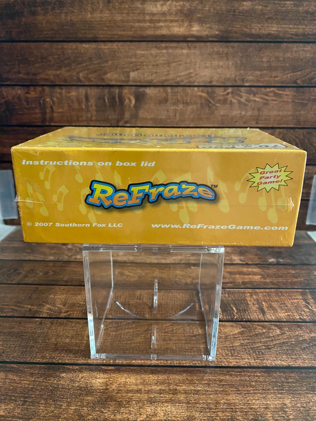 Talicor ReFraze 70’s Pop Edition Card Game Sealed New Party Travel