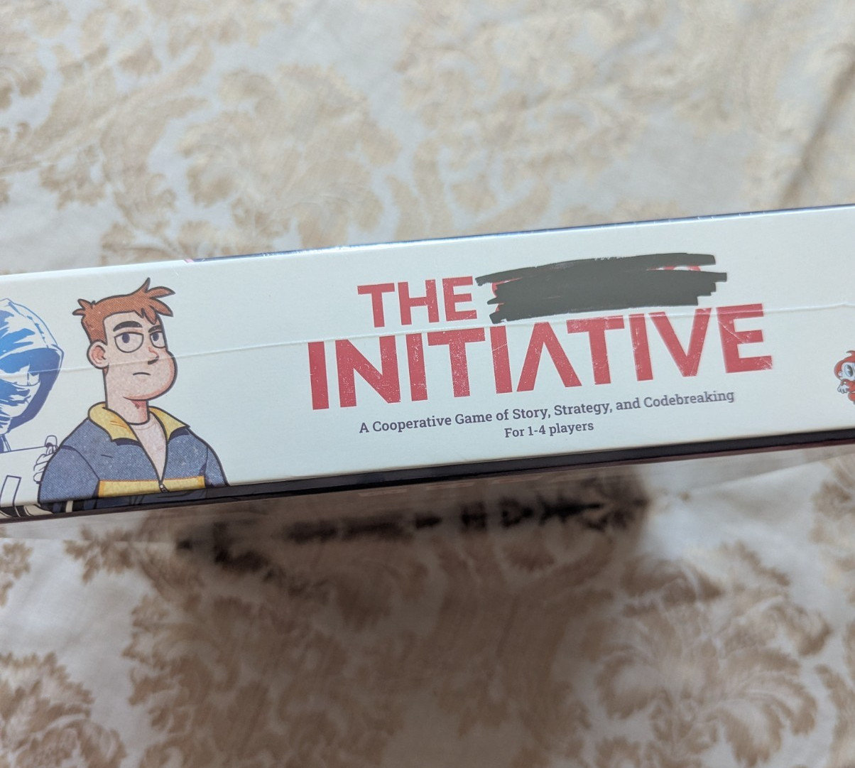 The Initiative – Cooperative Game Board (Unexpected Games) NEW 1-4 players