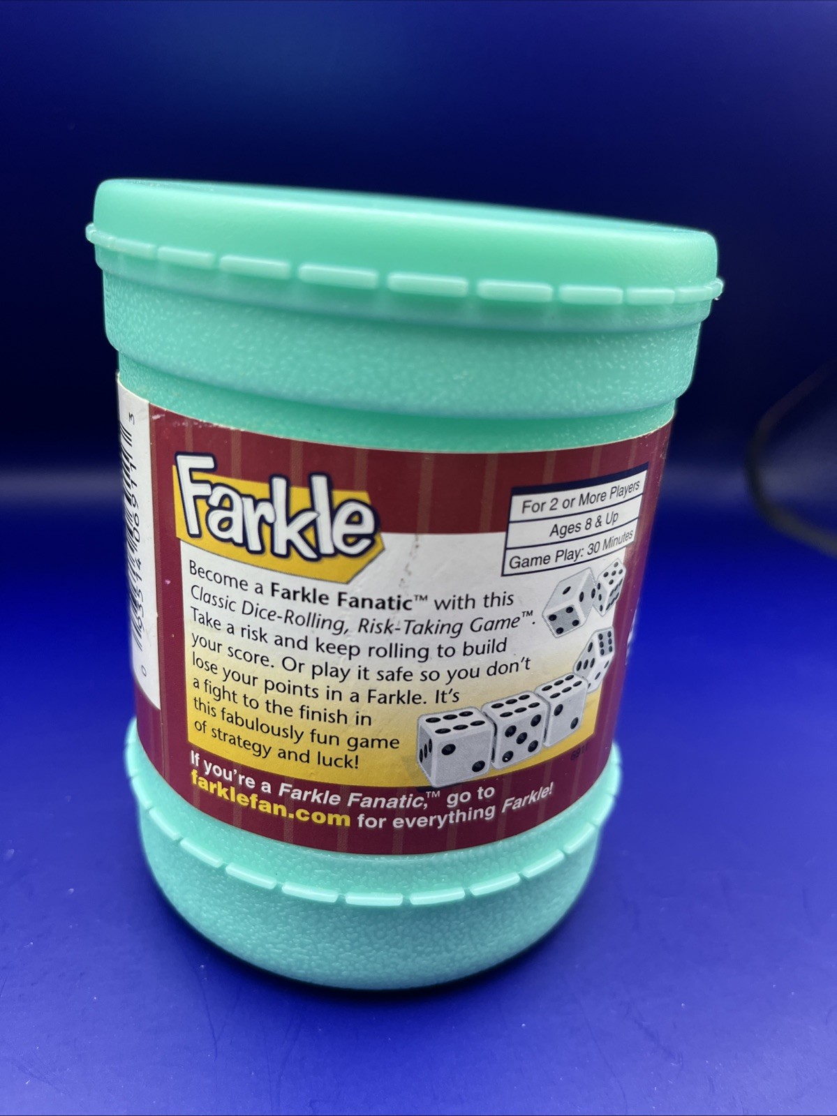 Farkle Classic Dice Cup Game Family Party Travel Set Game Night