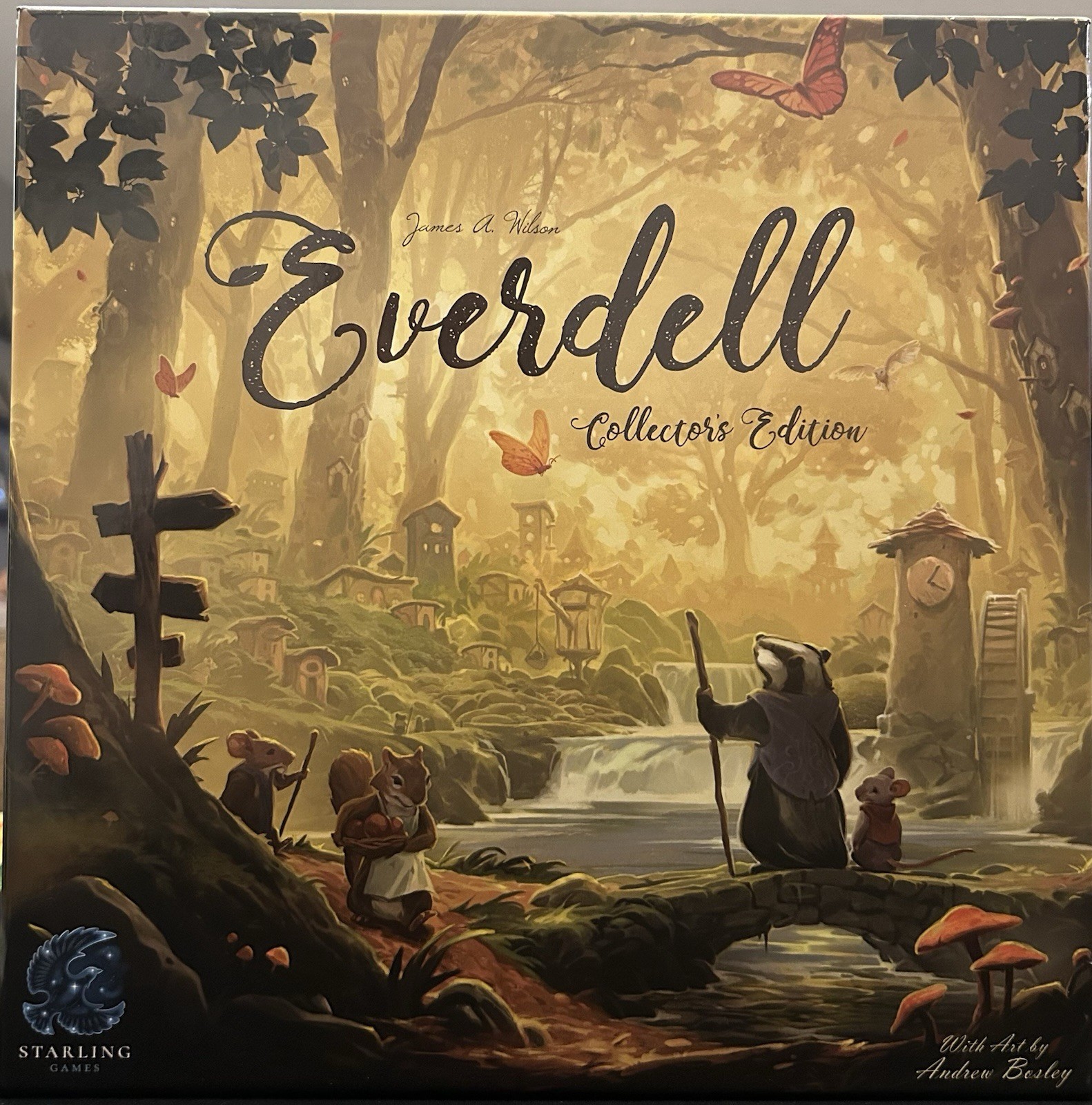 Everdell Collector’s Edition Board 2019 Complete Very Good