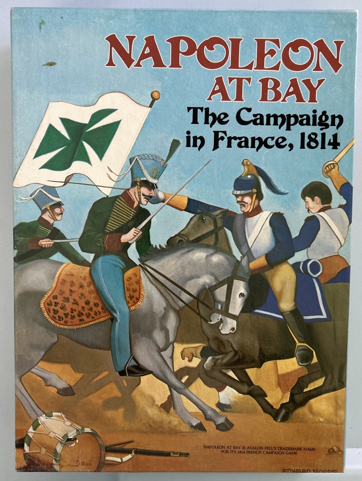 VTG 1983 Avalon Hill Napoleon at Bay: The Campaign in France, 1814, Unpunched