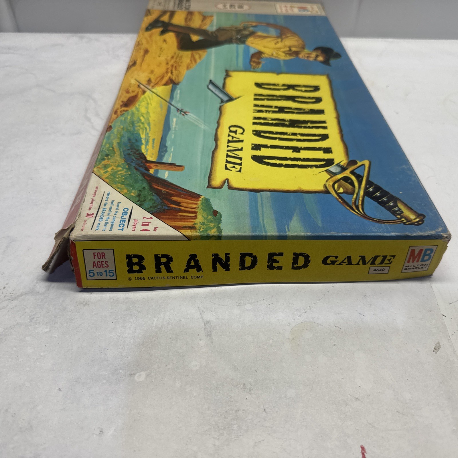 Branded Game (1966) by Milton Bradley #4640 Chuck Connors Complete