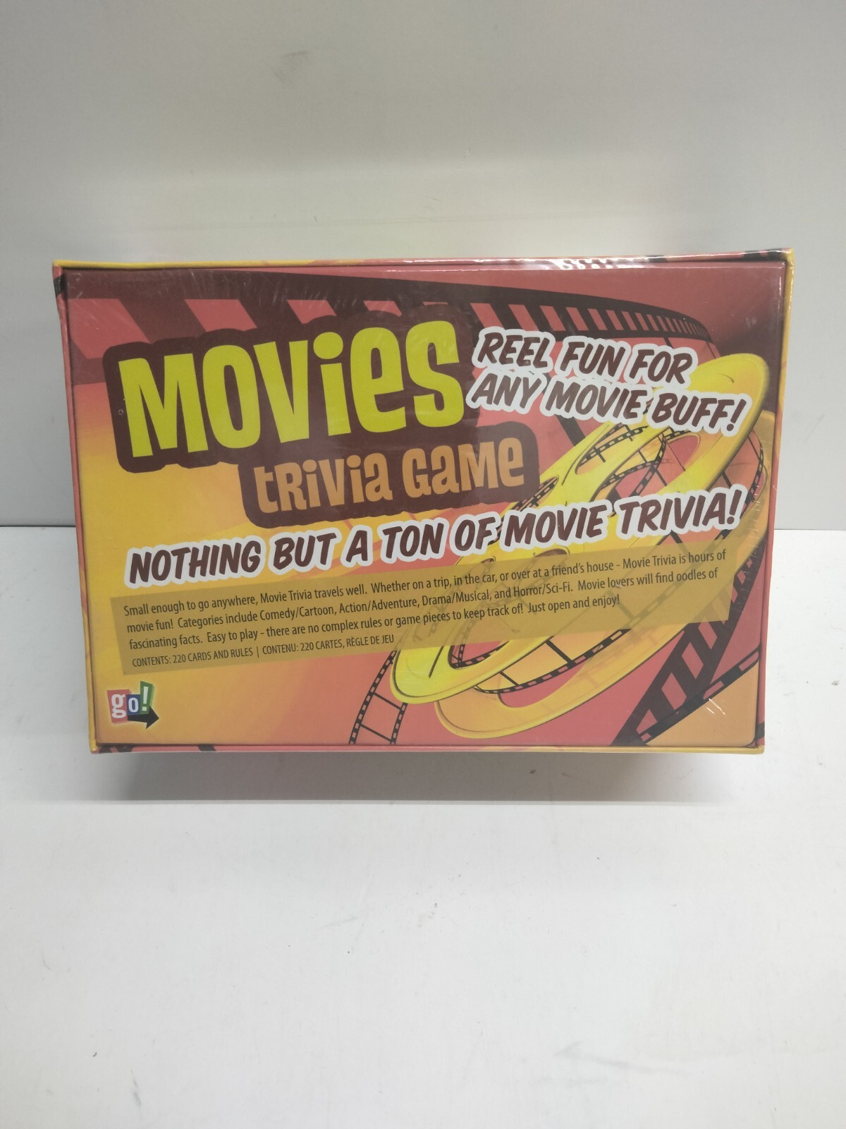 Movies Trivia Game by Outset – New/Sealed Party Bar Game