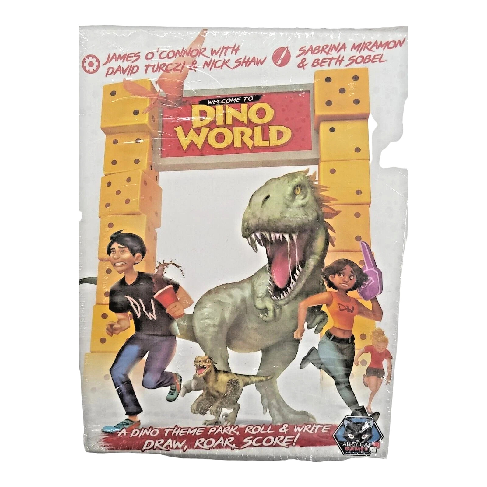 Alley Cat Games Dice Game Welcome to Dino World Ages 12 and Up