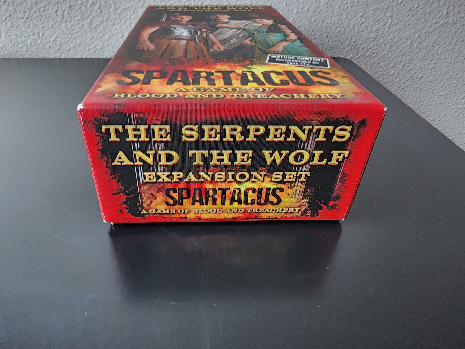 Spartacus: The Serpents and The Wolf Expansion Set (2013) RPG Board Game GF9