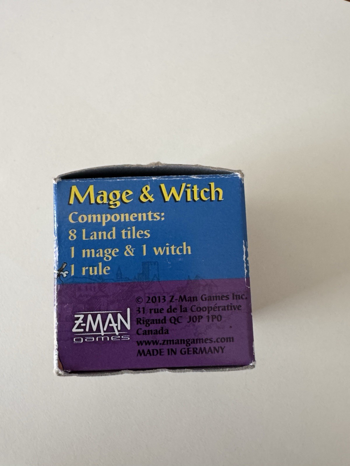 Carcassonne Mini Expansion 5: Mage & Witch (2012 Z-man Games)