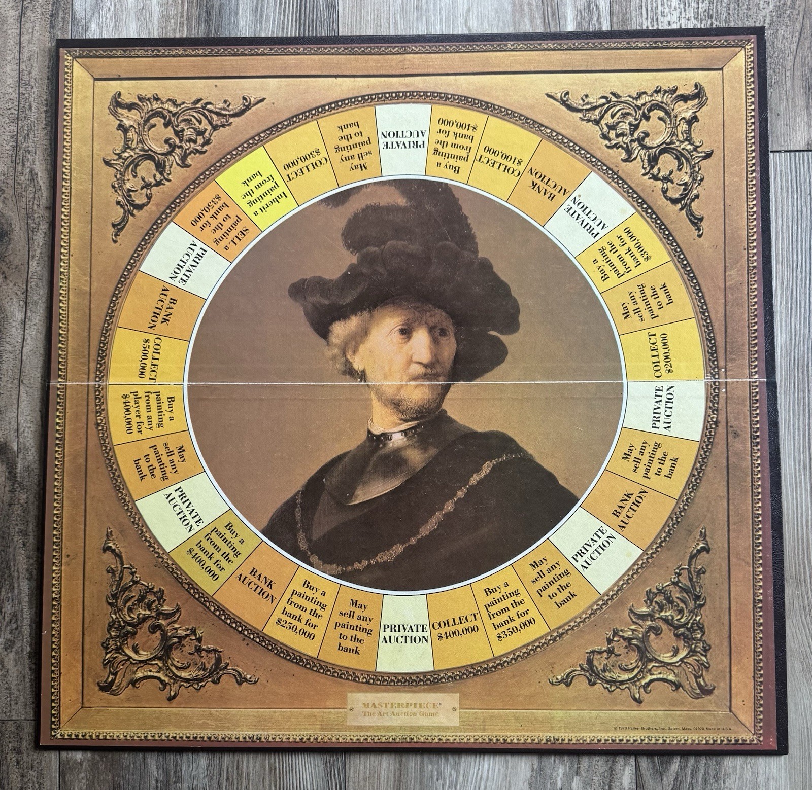 VTG!! 1970 Masterpiece The Art Auction Board Game Parker Brothers 100% COMPLETE!