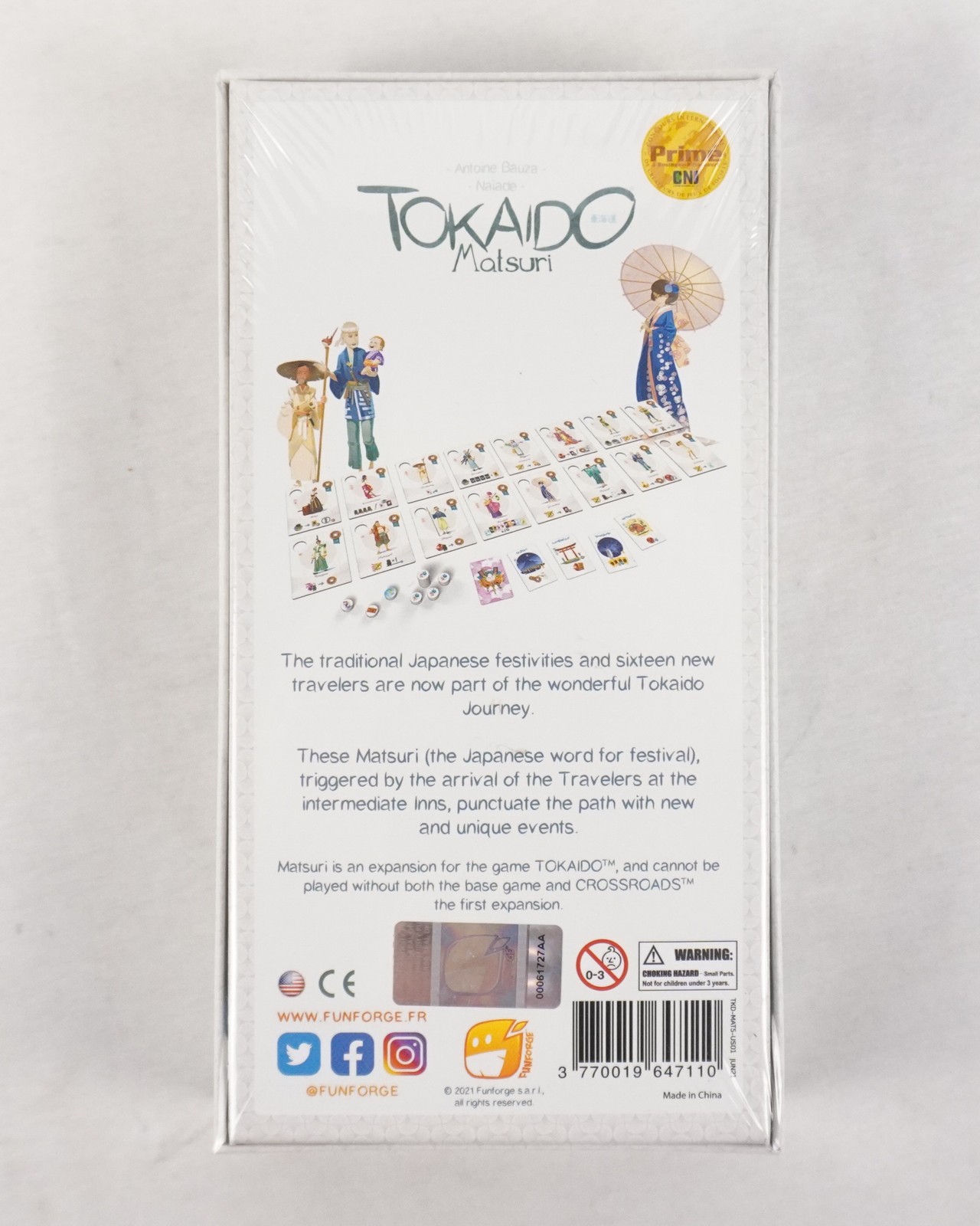 Tokaido: Matsuri Board Game Expansion Pack Funforge Strategy Japanese (Sealed)