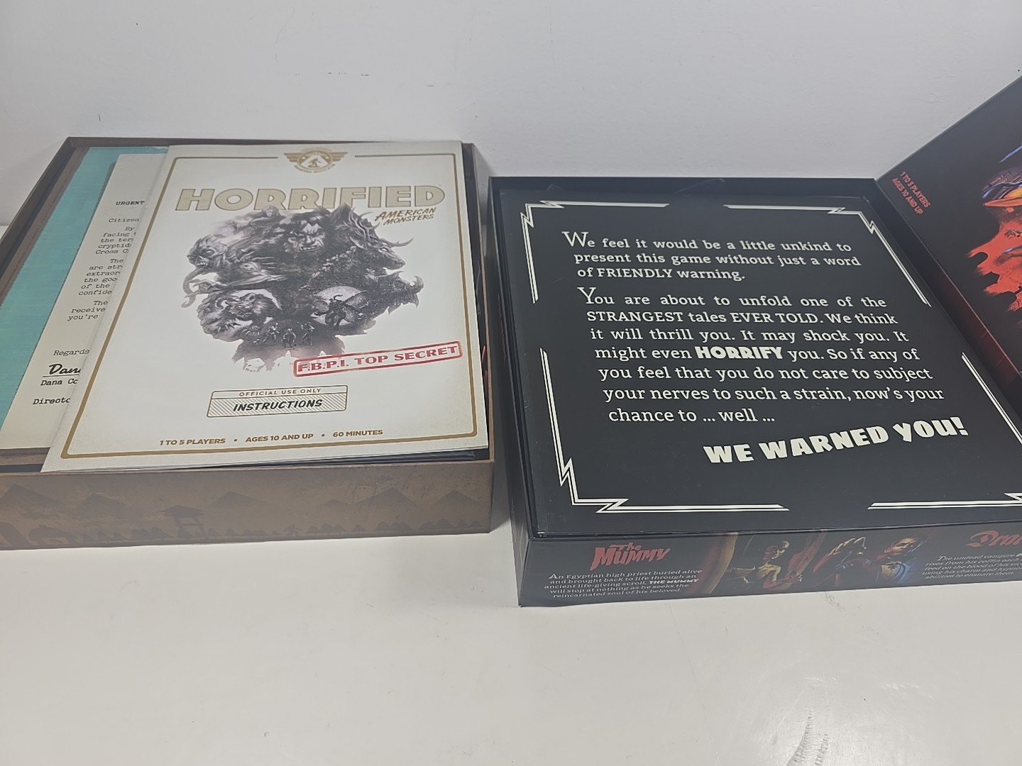 Ravensburger Horrified: Universal Studios Monsters + American Monsters Complete