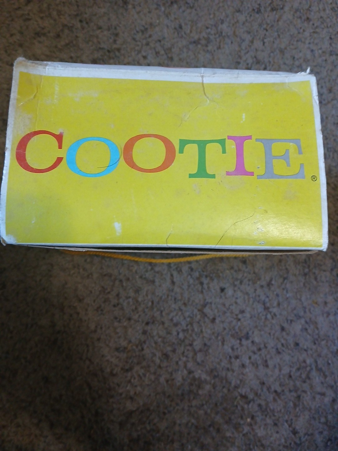 Schaper Cootie Vintage 1972 Board Game Bugs & Insects 2+ Players