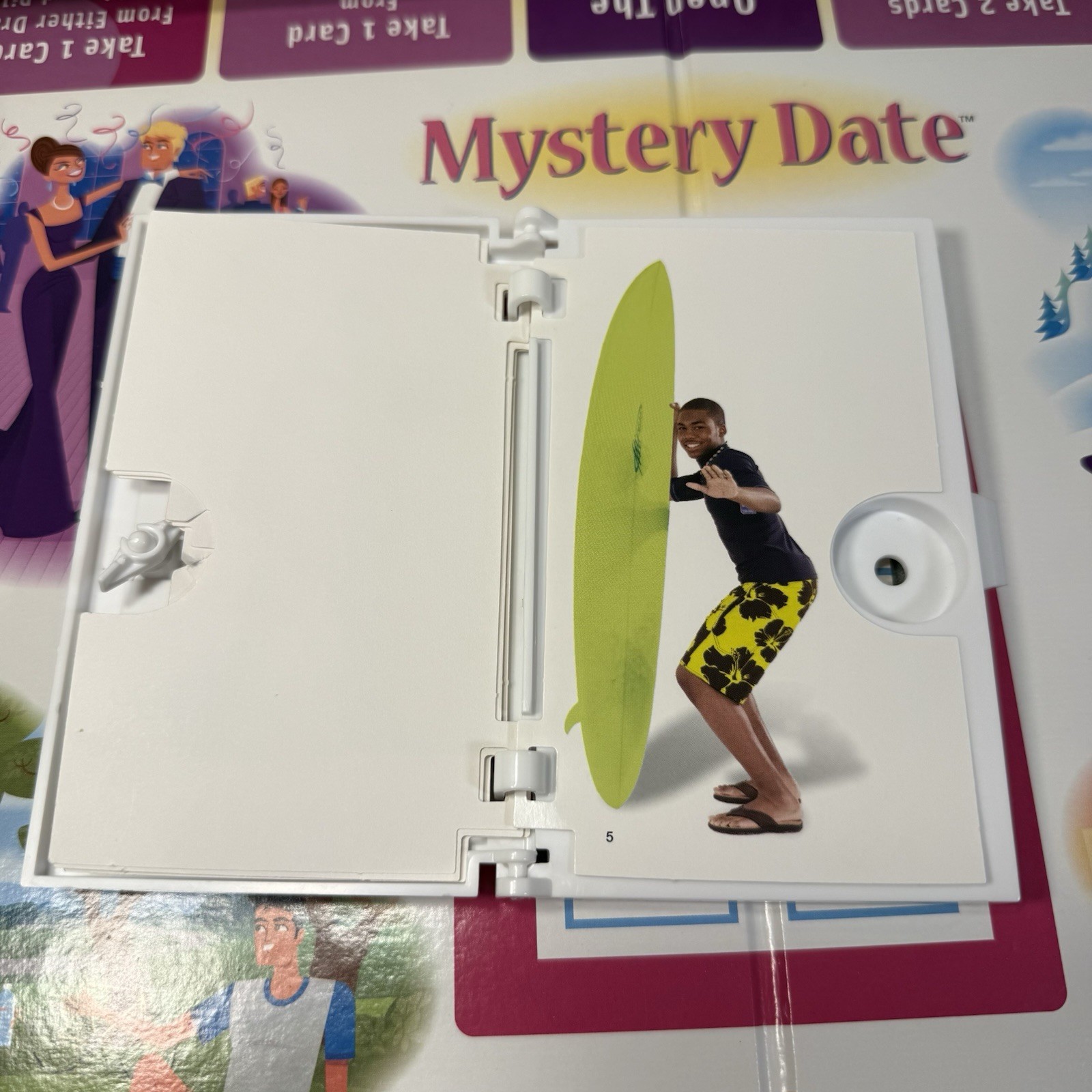 Classic Mystery Date Board Game, Milton Bradley. 100% Complete