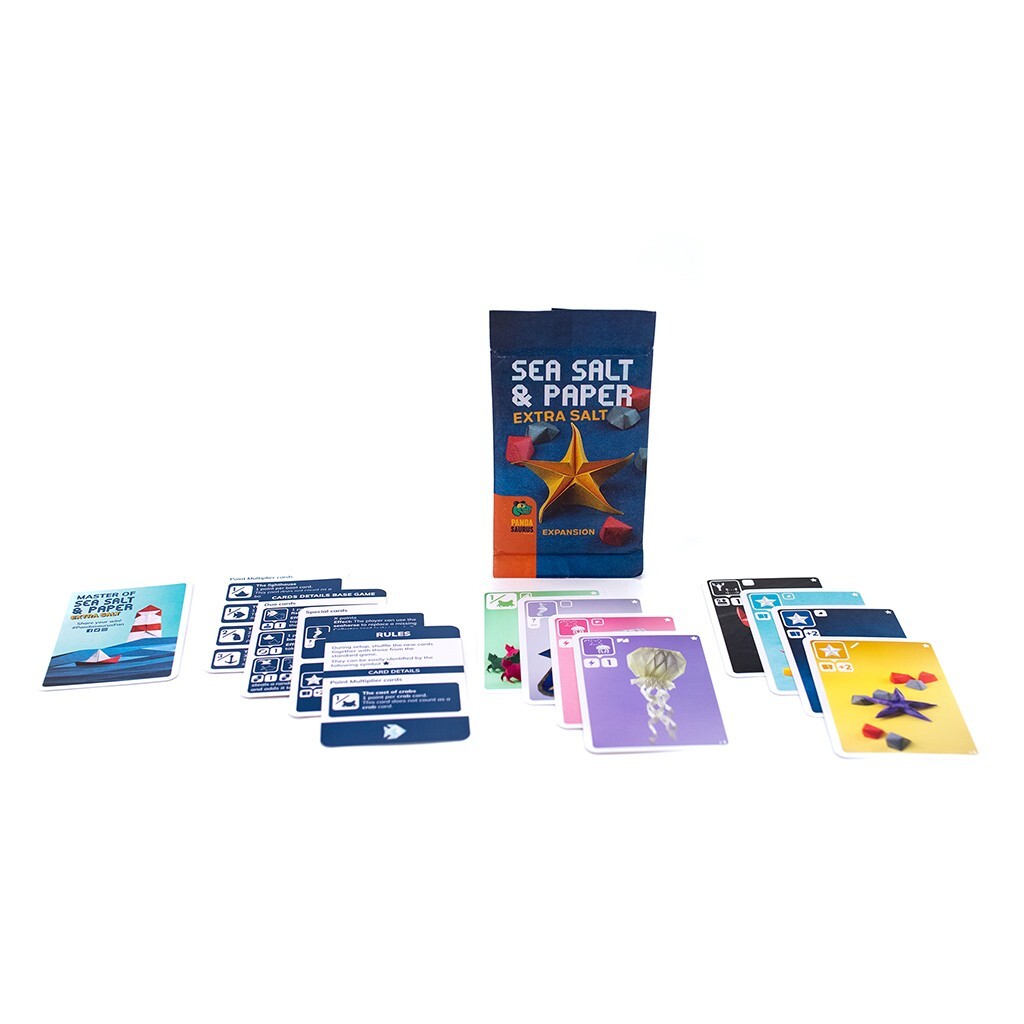 Extra Salt Expansion Sea Salt & Paper Card Game Pandasaurus Games PANSSAPEXP01