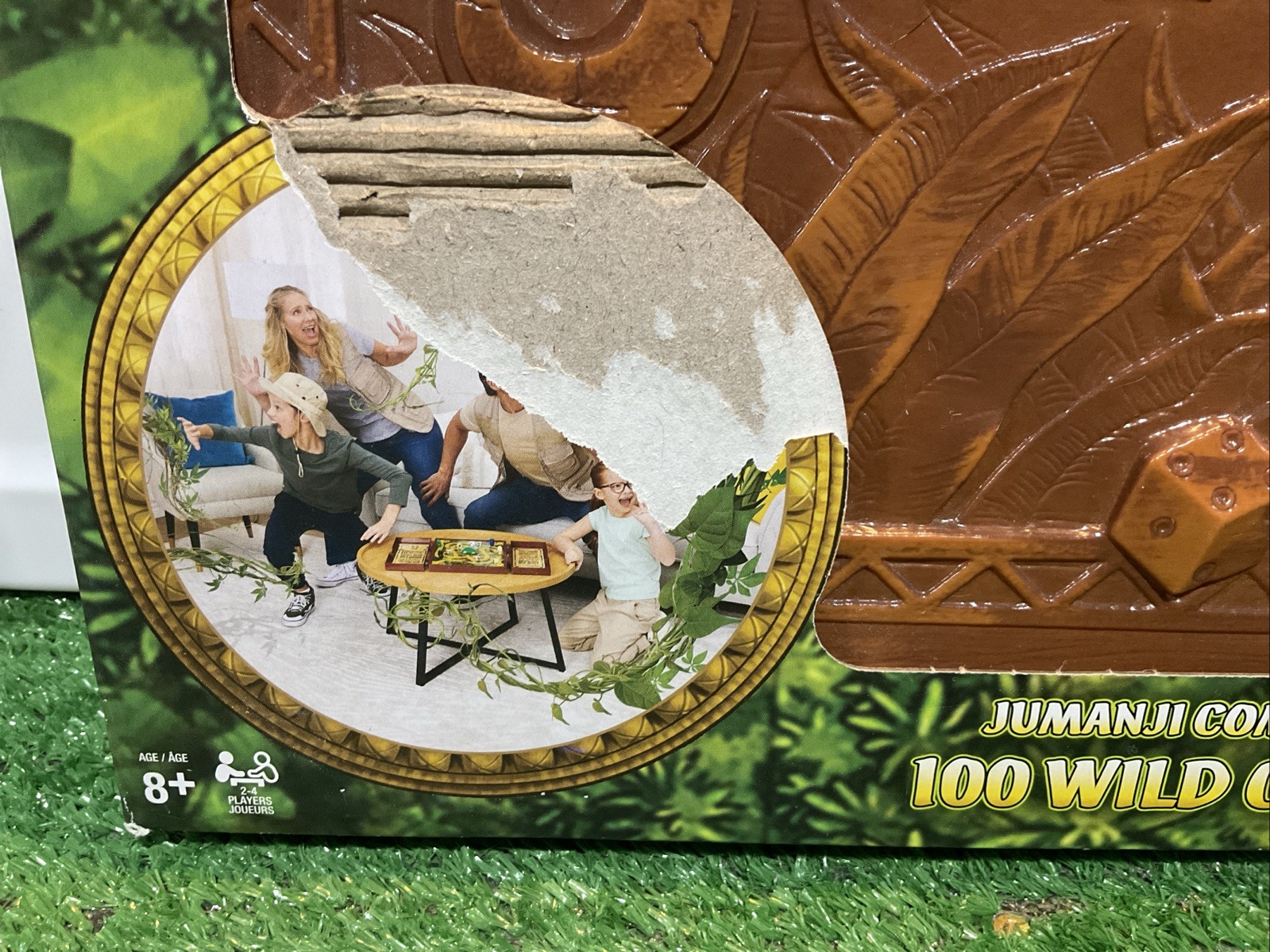 Jumanji Deluxe Electronic Adventure Board Game W/ Lights & Sound NIB New Sealed