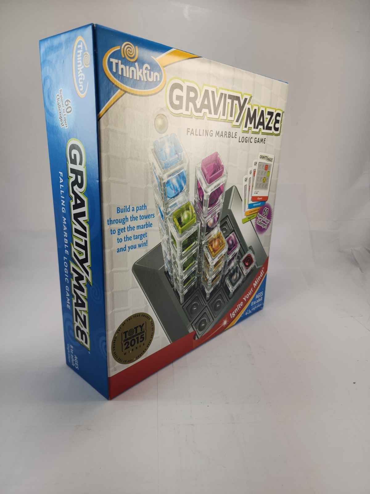Think Fun – Gravity Maze Falling Marble Logic Game Ages 8+ New
