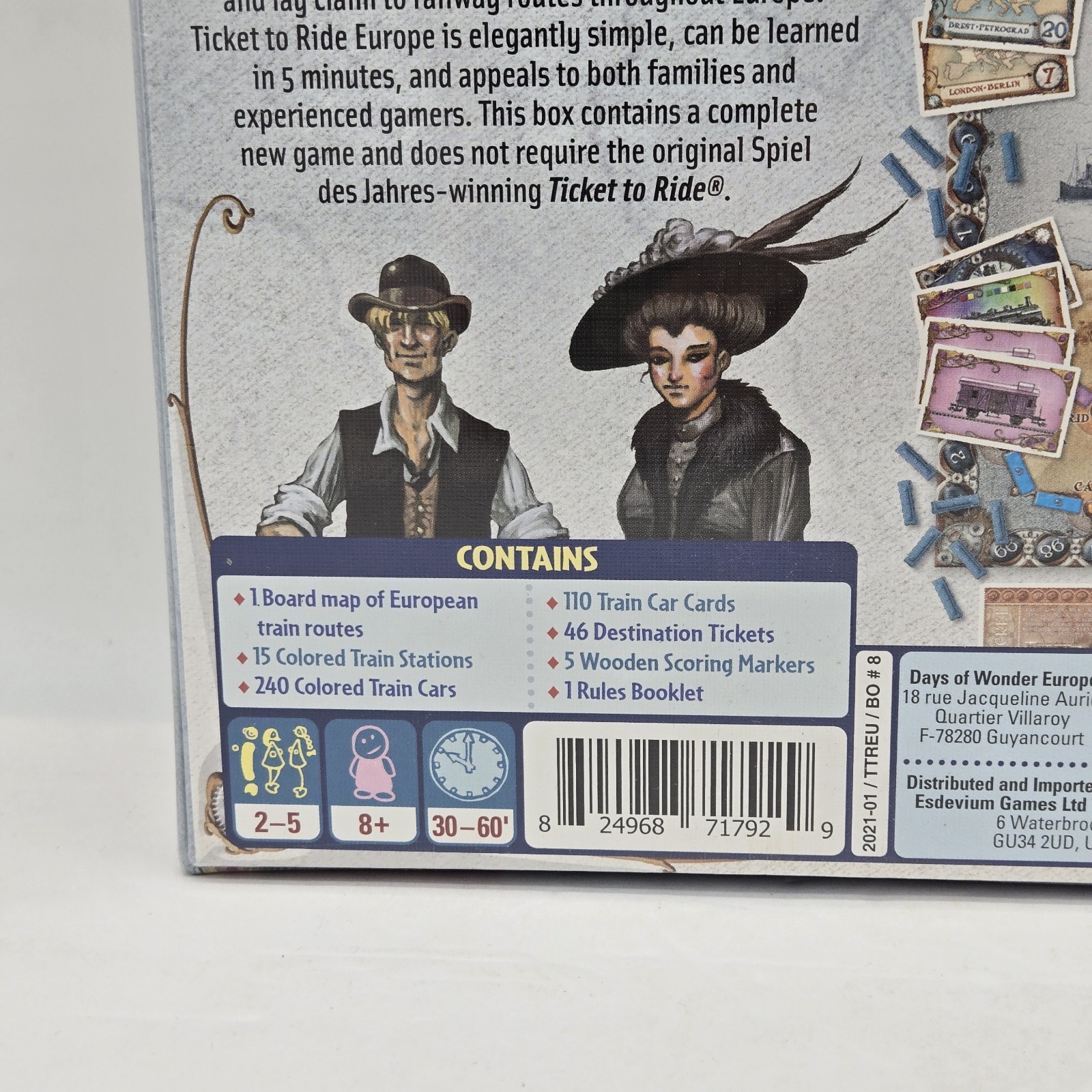 Board Games Ticket to Ride Ticket To Ride: Europe
