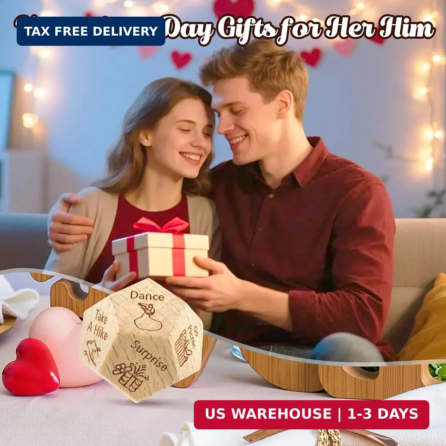 Activity Dice Couple Date Night Dice Ideas Gifts for Men Women Activity Decision