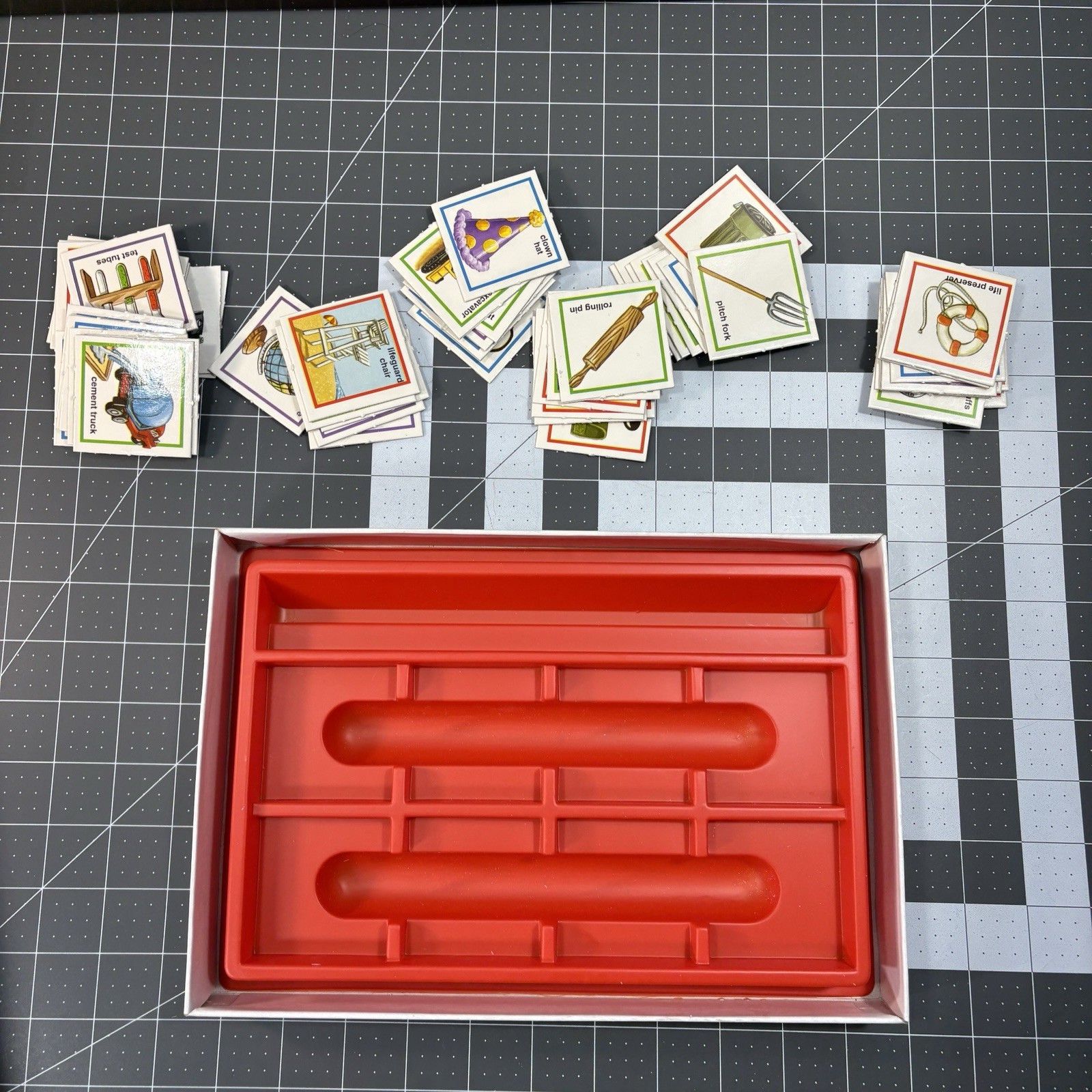Vtg 1997 Tools Of The Trade Sorting Game Play Trays 1-2 Plyr 4-8yo Complete USA