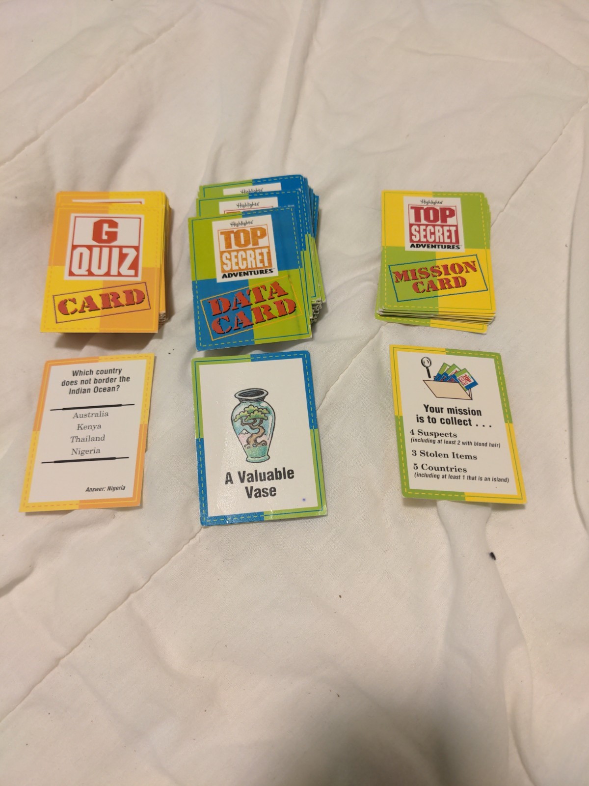 Highlights Top Secret Adventures Game Board Game 100% COMPLETE