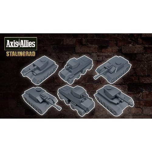 Axis & Allies Stalingrad WWII Strategy Board Game 150+ Miniatures 2-Player NIB