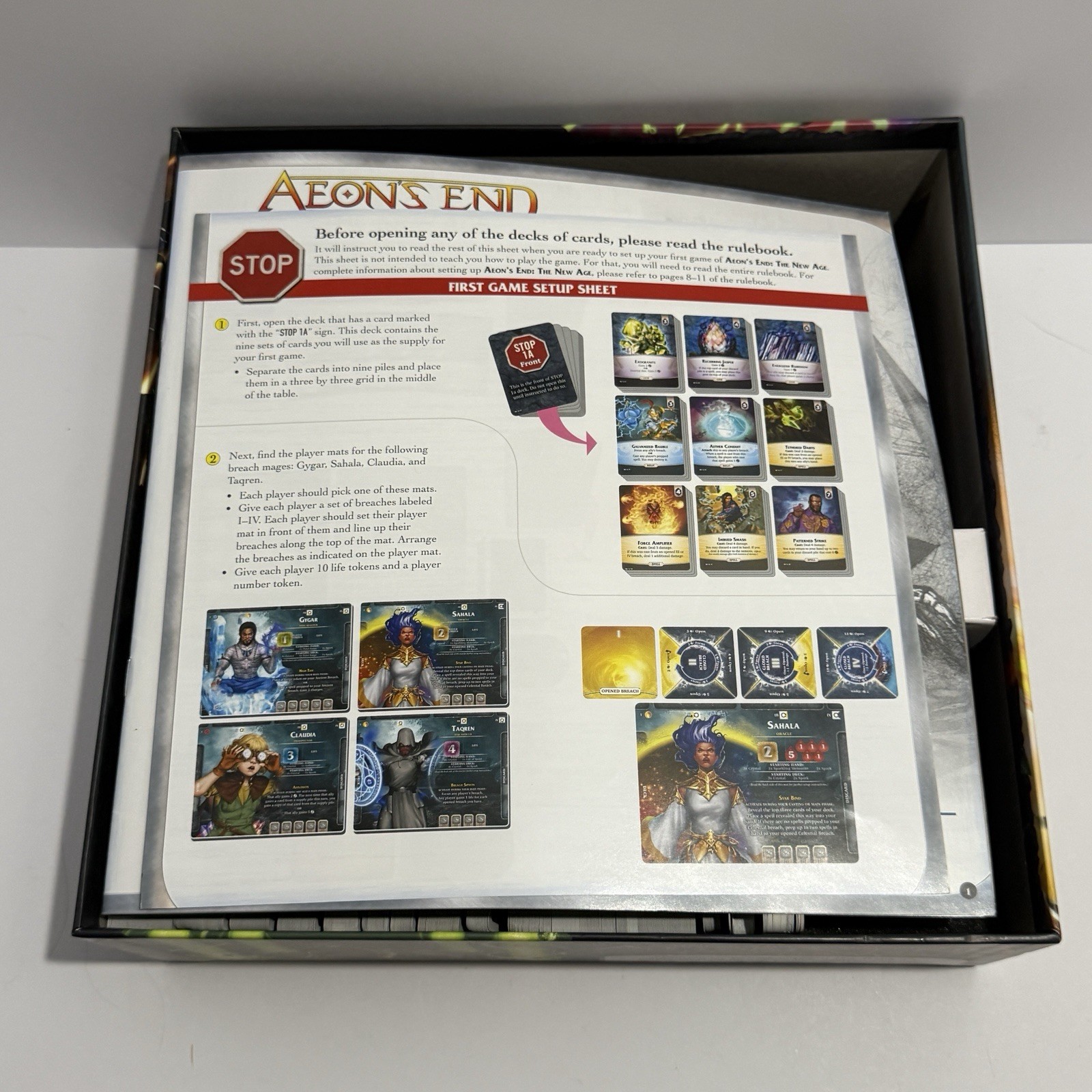 Aeons End: The New Age Board Game Indie Boards & Cards 2019 – Complete