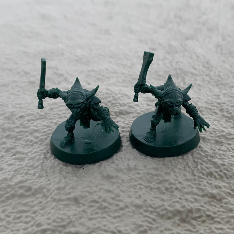 18pcs Goblins Warriors Female Goblins Miniatures Heroquest Board Game Minis DND