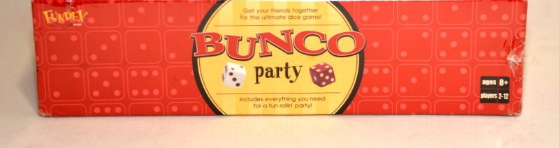 Fundex Bunco Party Dice Game – 2 to 12 Players – 2004 – New
